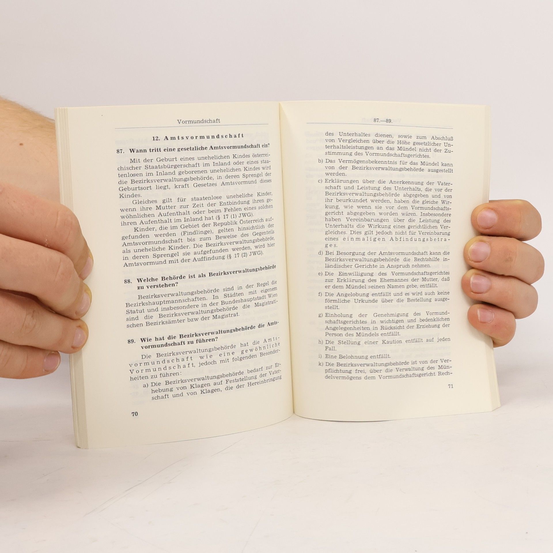 Hans Georg Zedtwitz Vormundschaft, Kuratel, Entmündigung