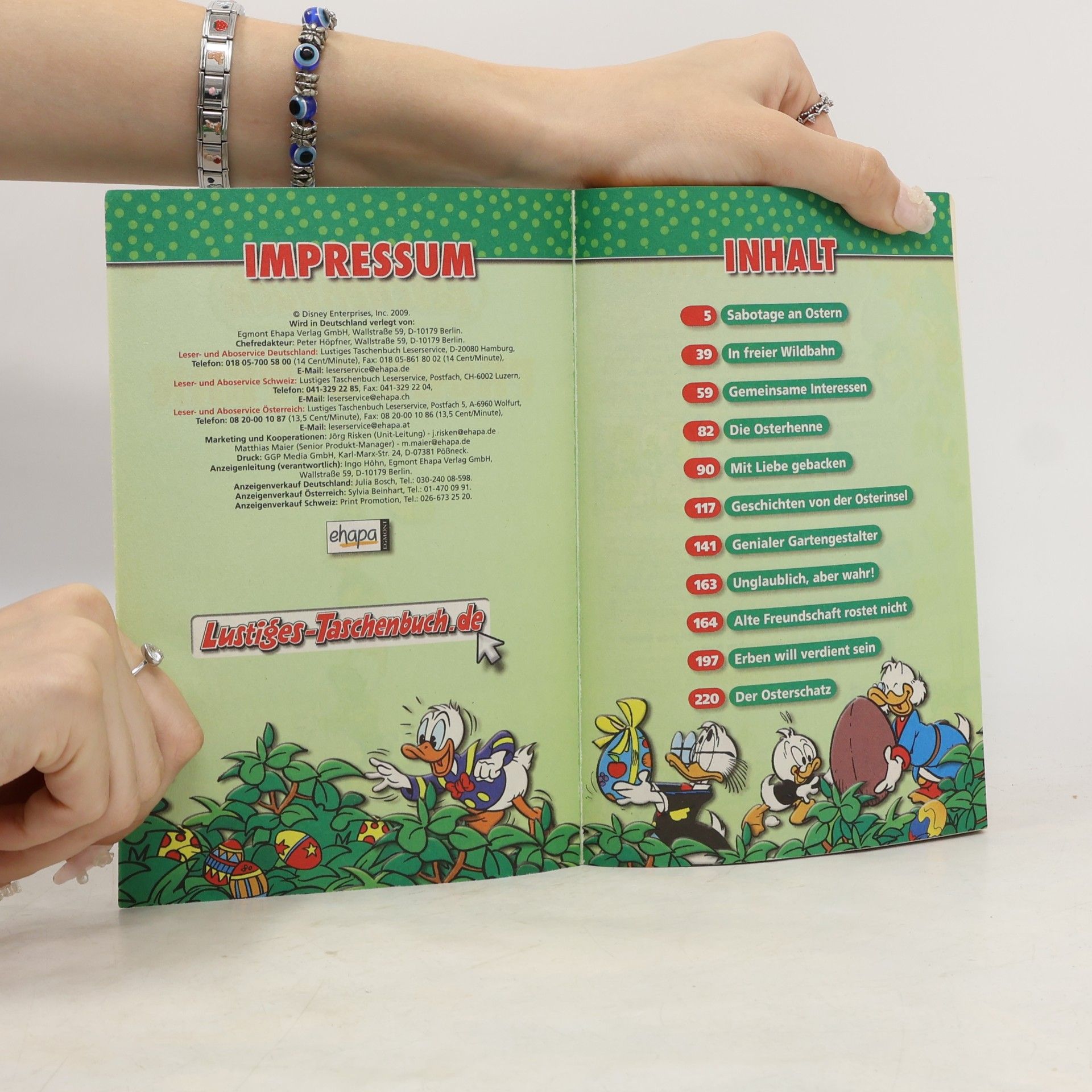 Walt Disney Lustiges Taschenbuch Frohe Ostern