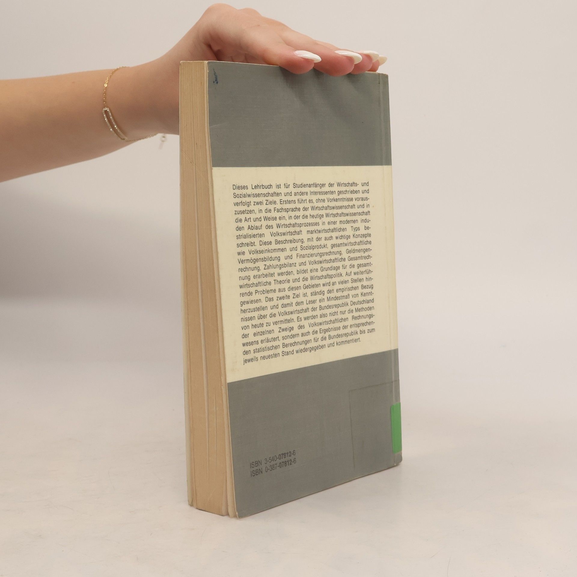 A. Stobbe Heidelberger Taschenbücher - 14: Volkswirtschaftslehre I