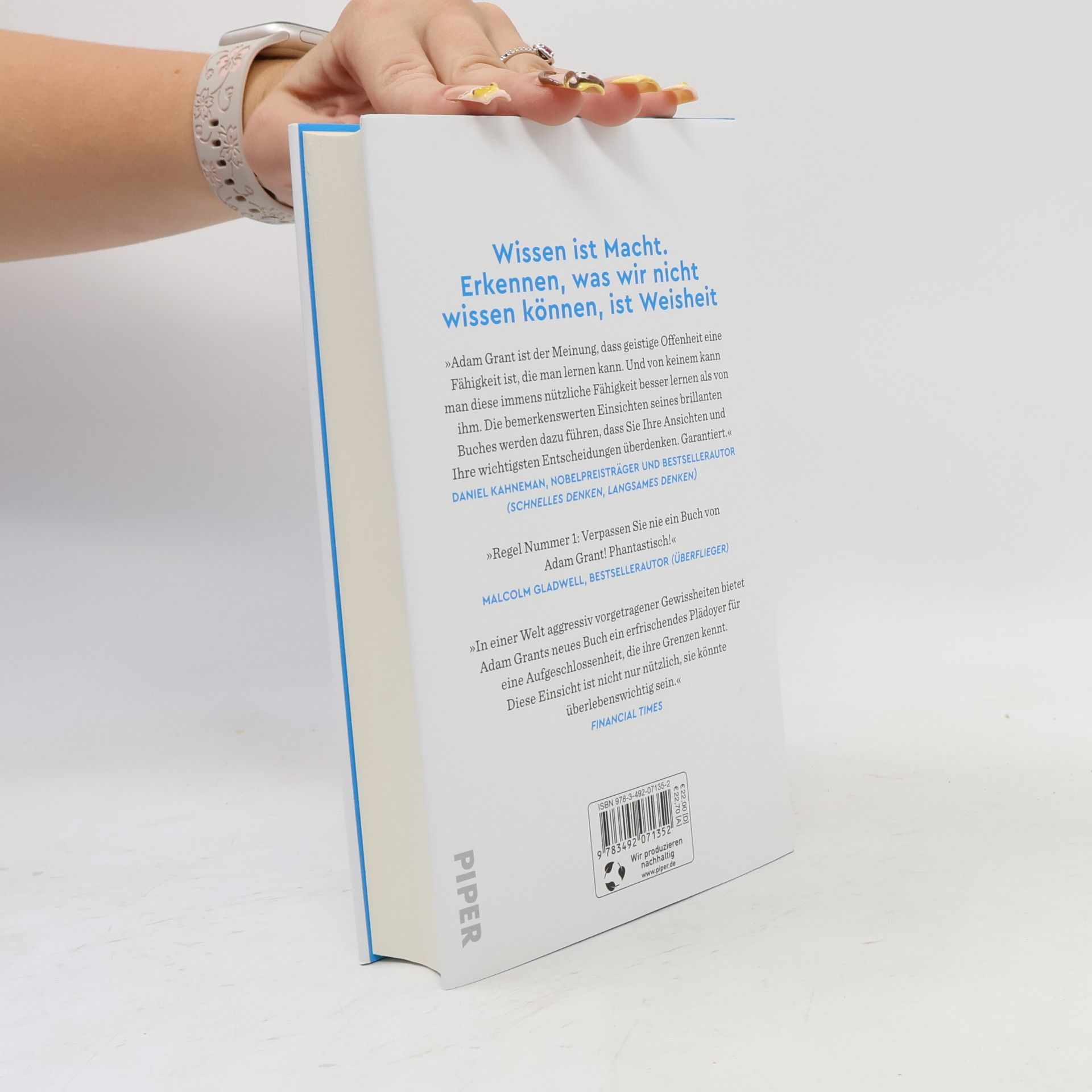 Adam Grant Think Again - Die Kraft des flexiblen Denkens