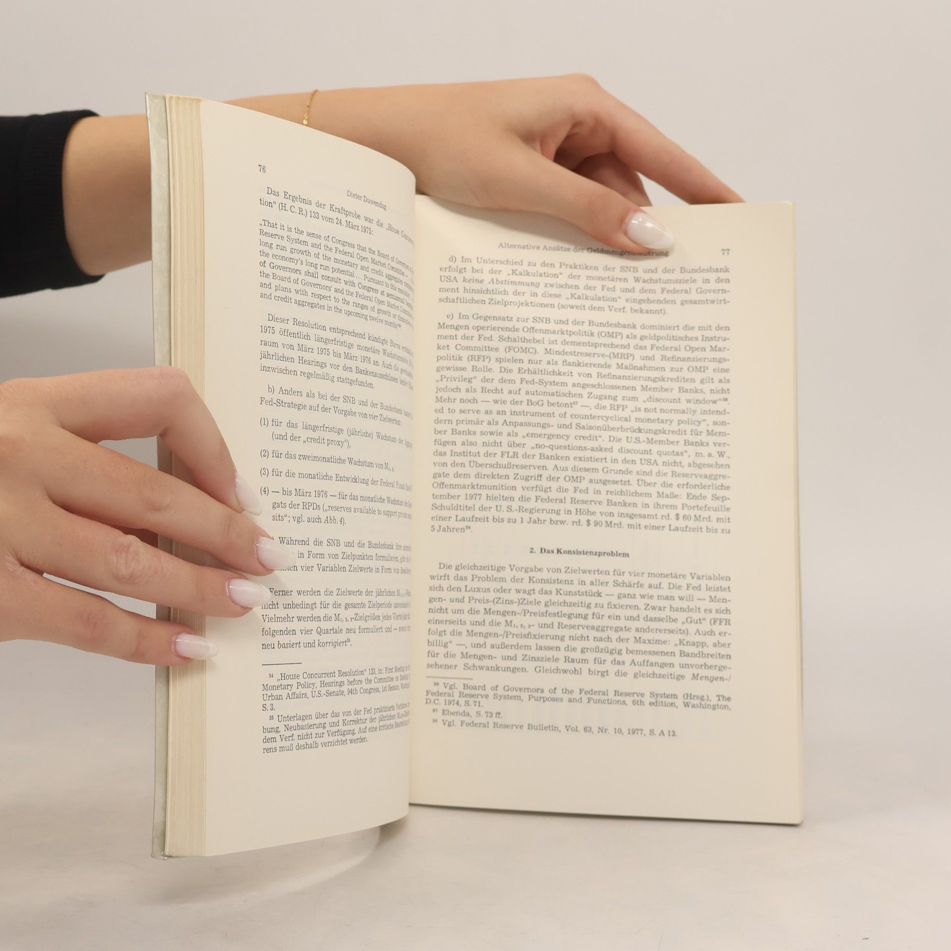 Autores varios Probleme der Geldmengensteurerung