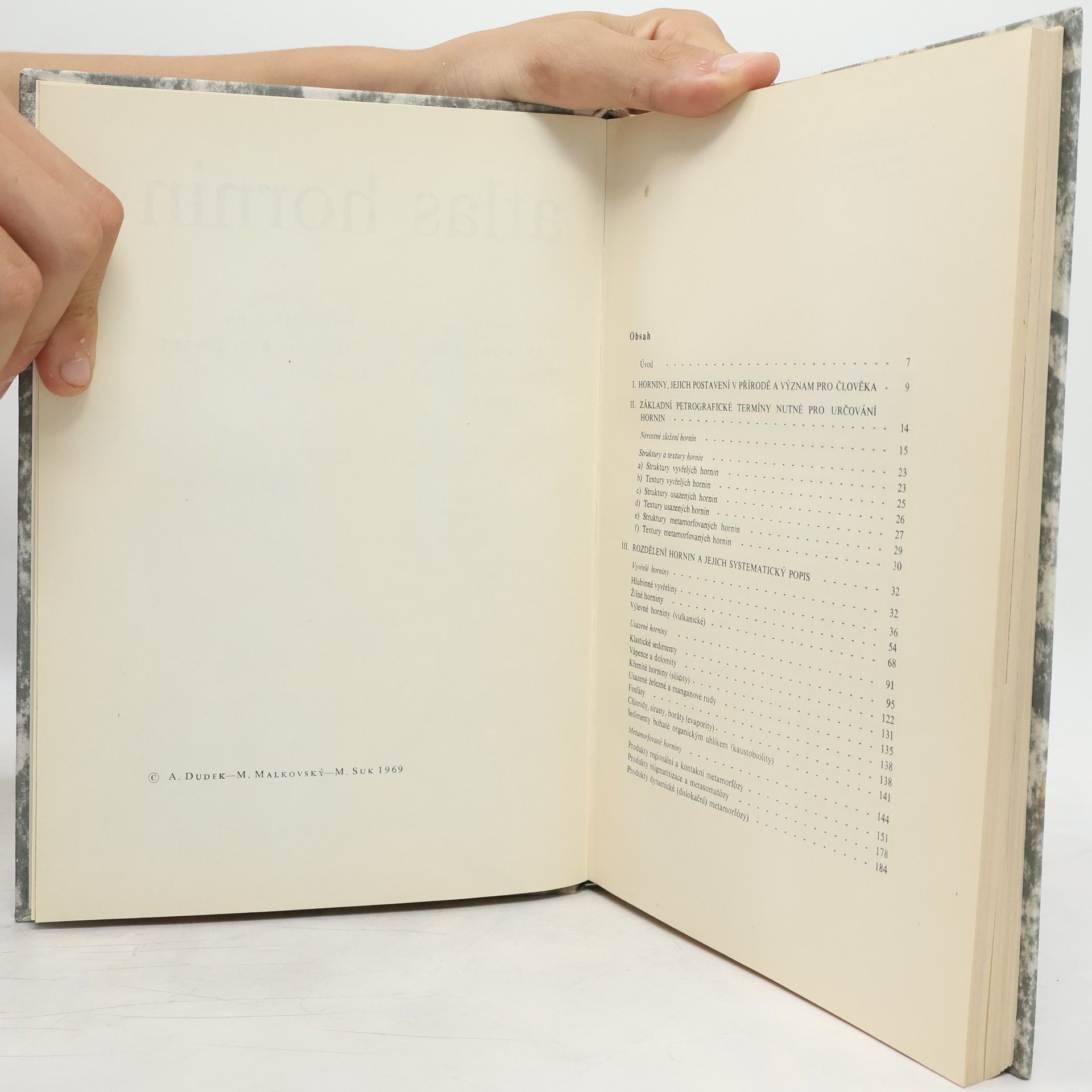Miroslav Malkovský Atlas hornin