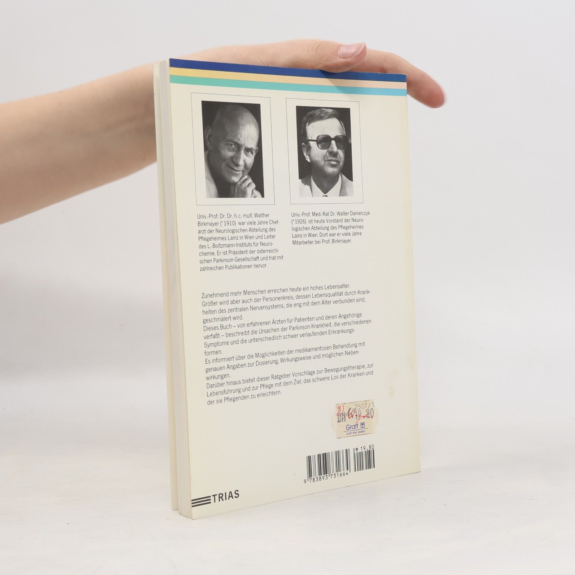 Walther Birkmayer Die Parkinson-Krankheit