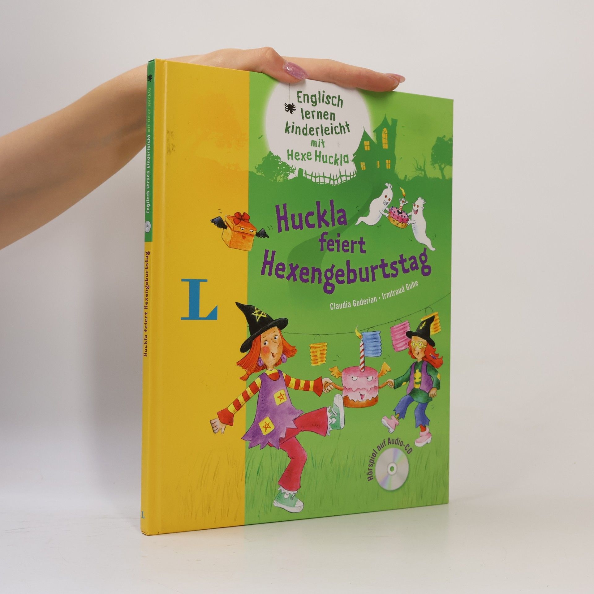 Irmtraud Guhe Englisch lernen kinderleicht mit Hexe Huckla - L: Huckla feiert Hexengeburtstag - Buch mit Audio-CD