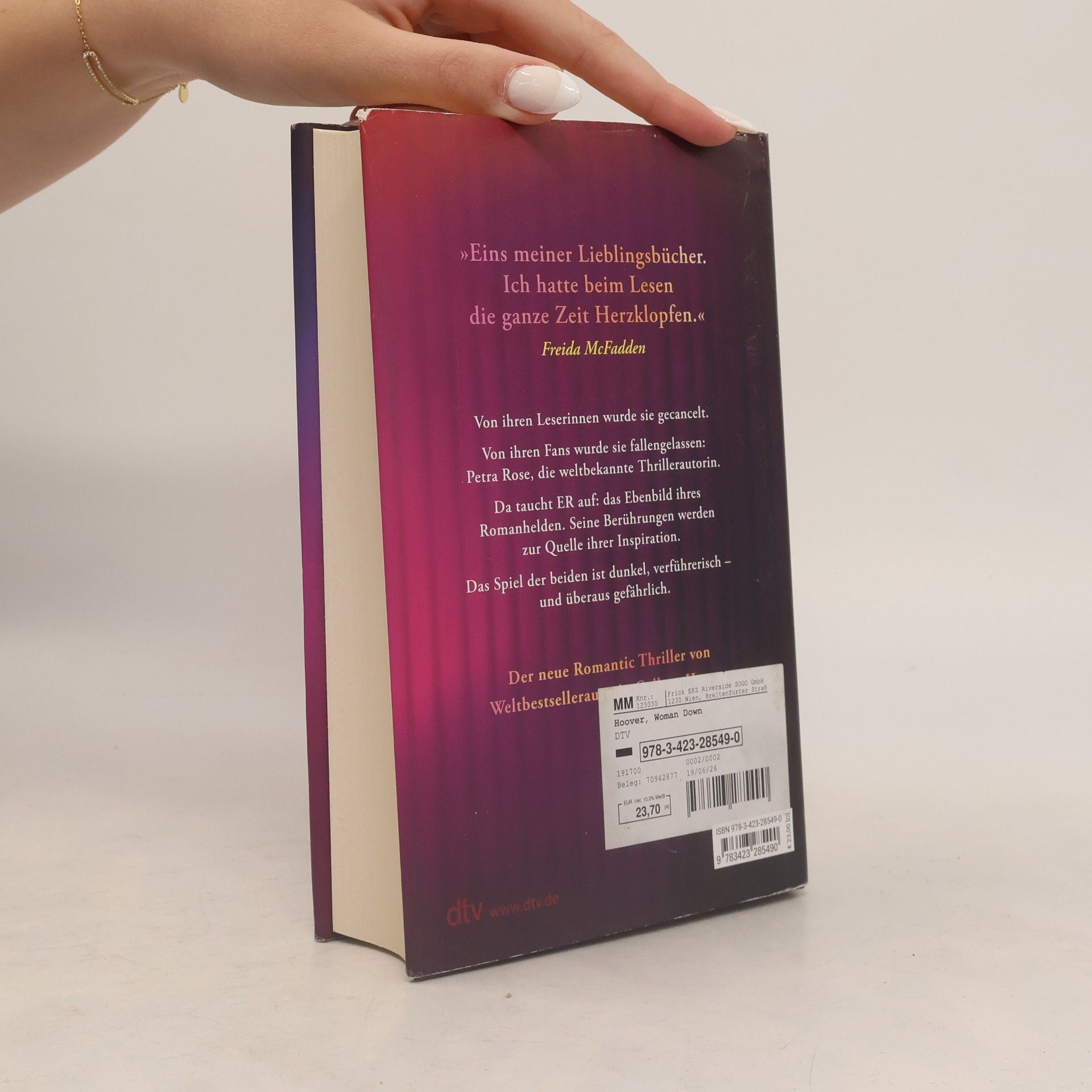 Colleen Hoover Woman Down