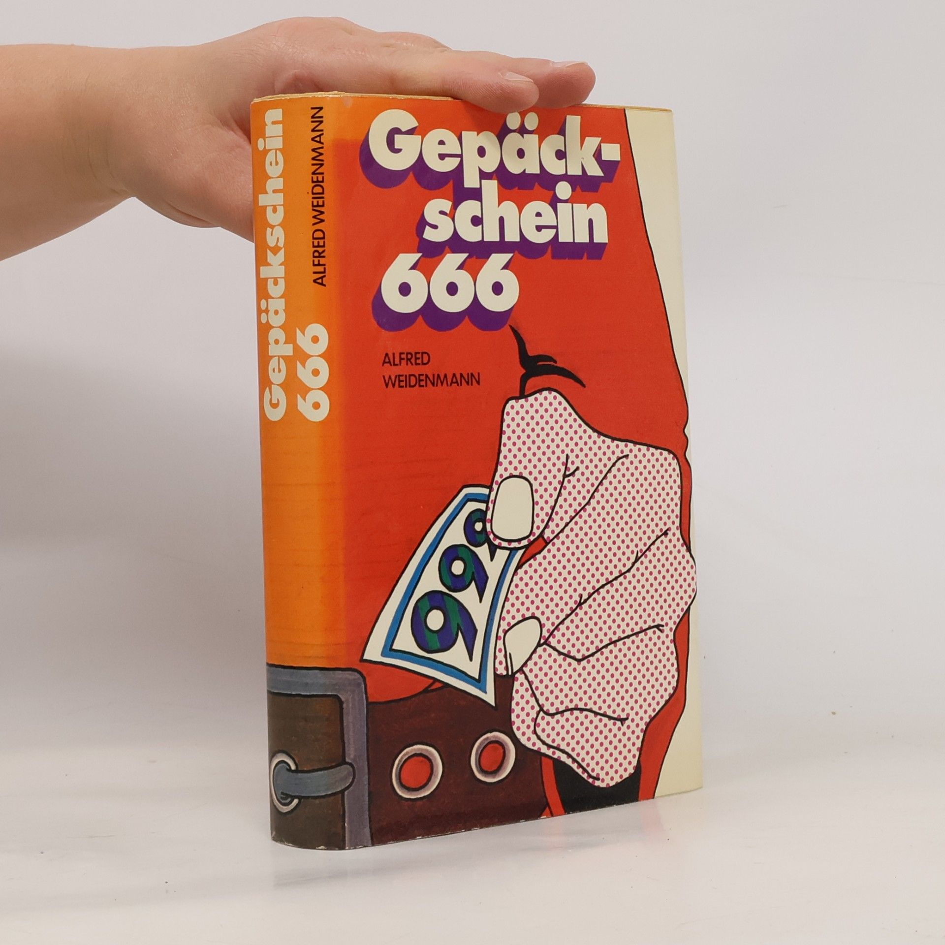 Alfred Weidenmann Gepäckschein 666