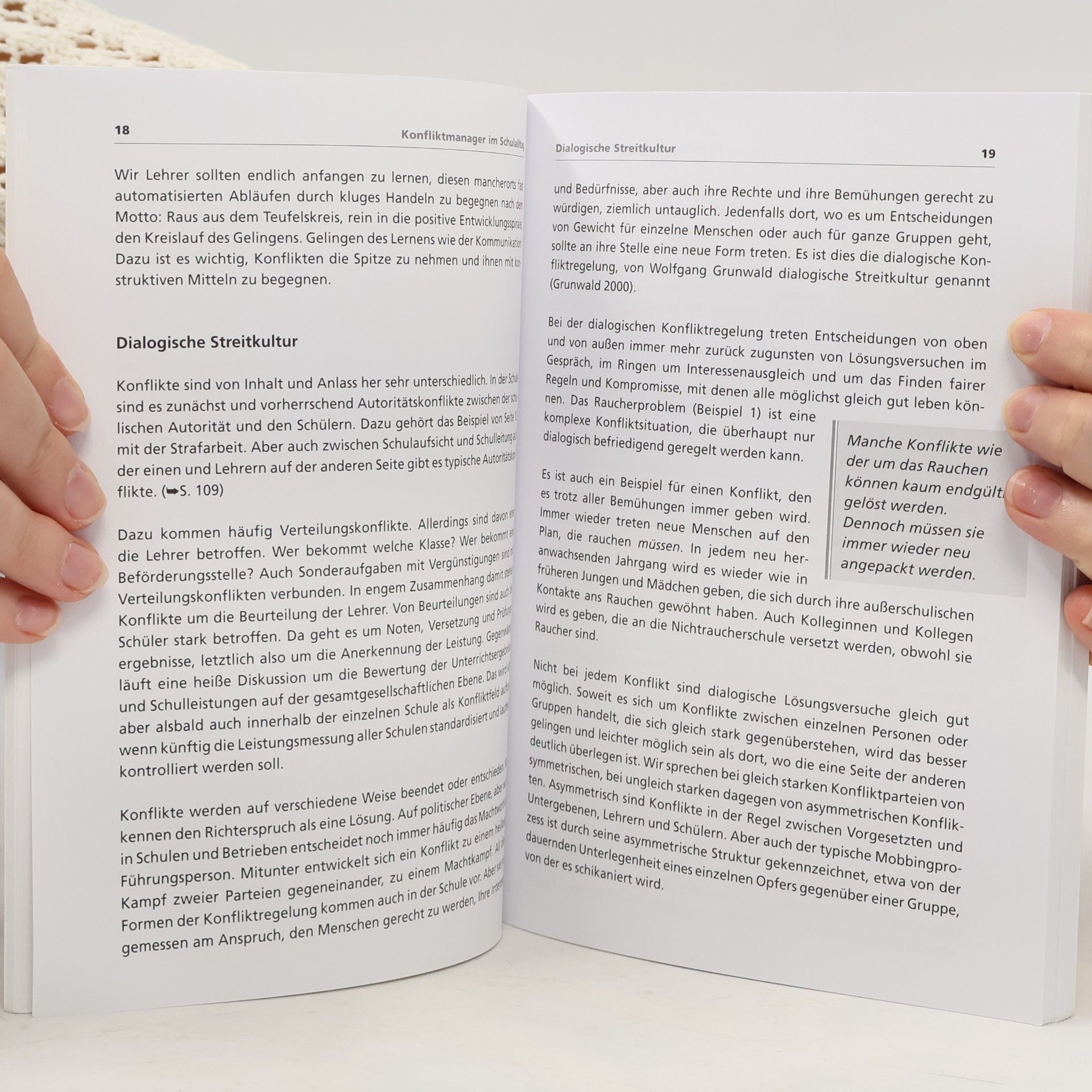 Horst Kasper Konfliktmanagement in der Schule