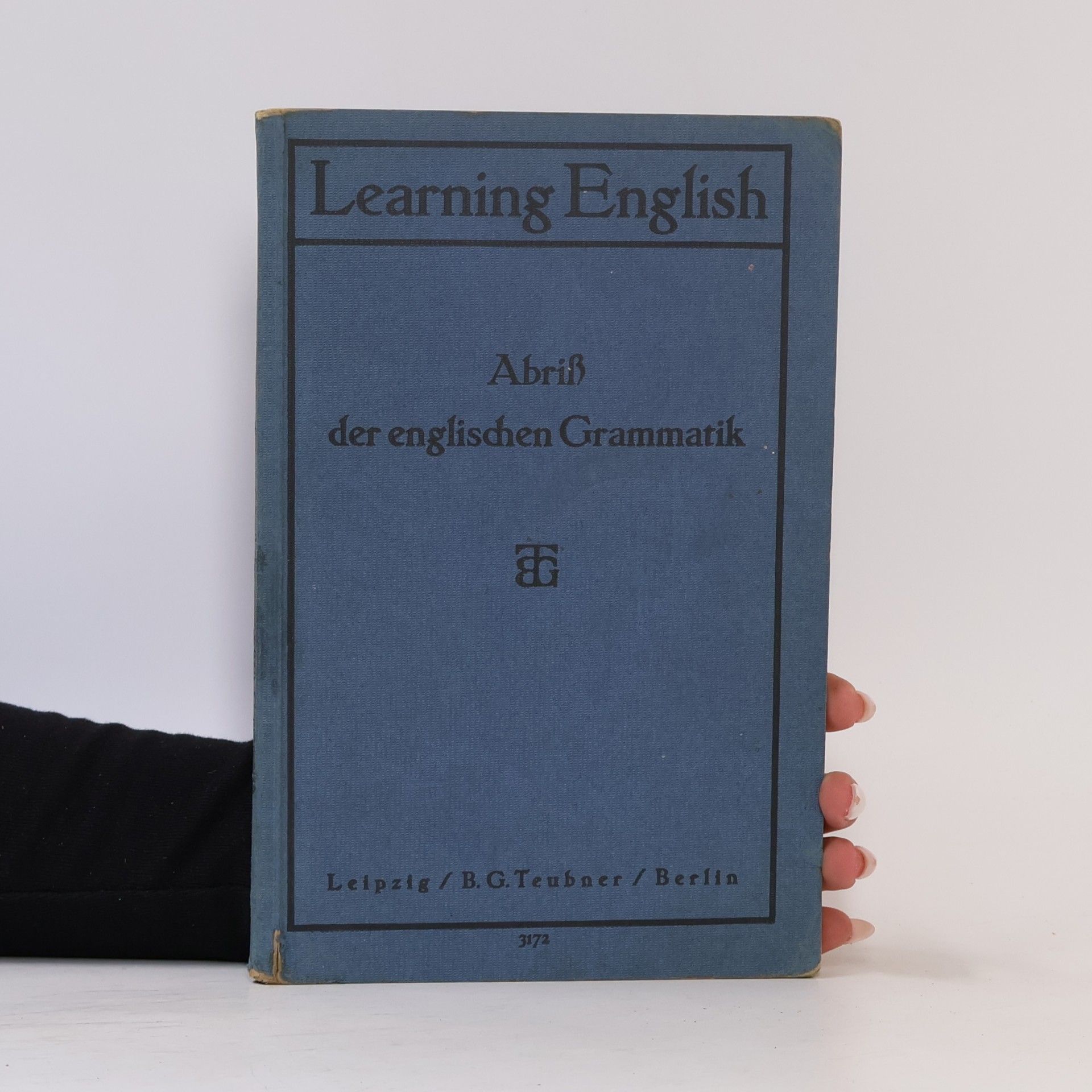 Gustav Humpf Abriß der englischen Grammatik