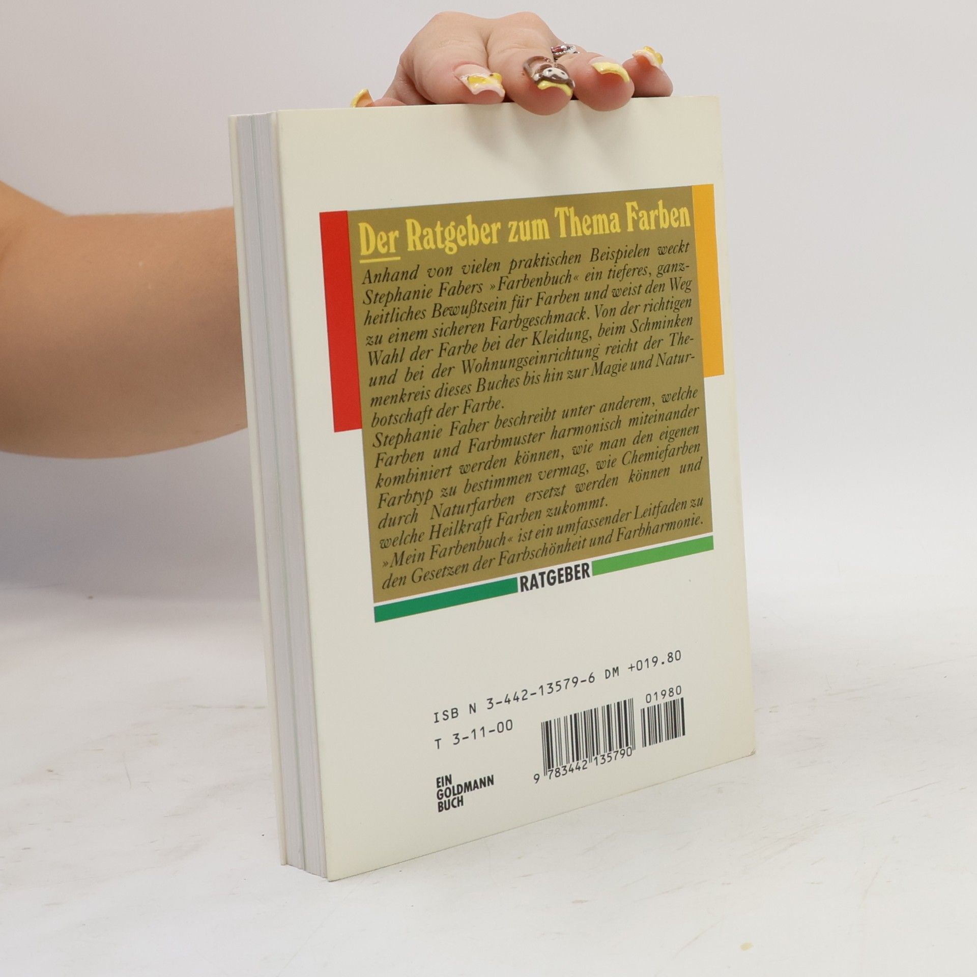 Stephanie Faber Mein Farbenbuch