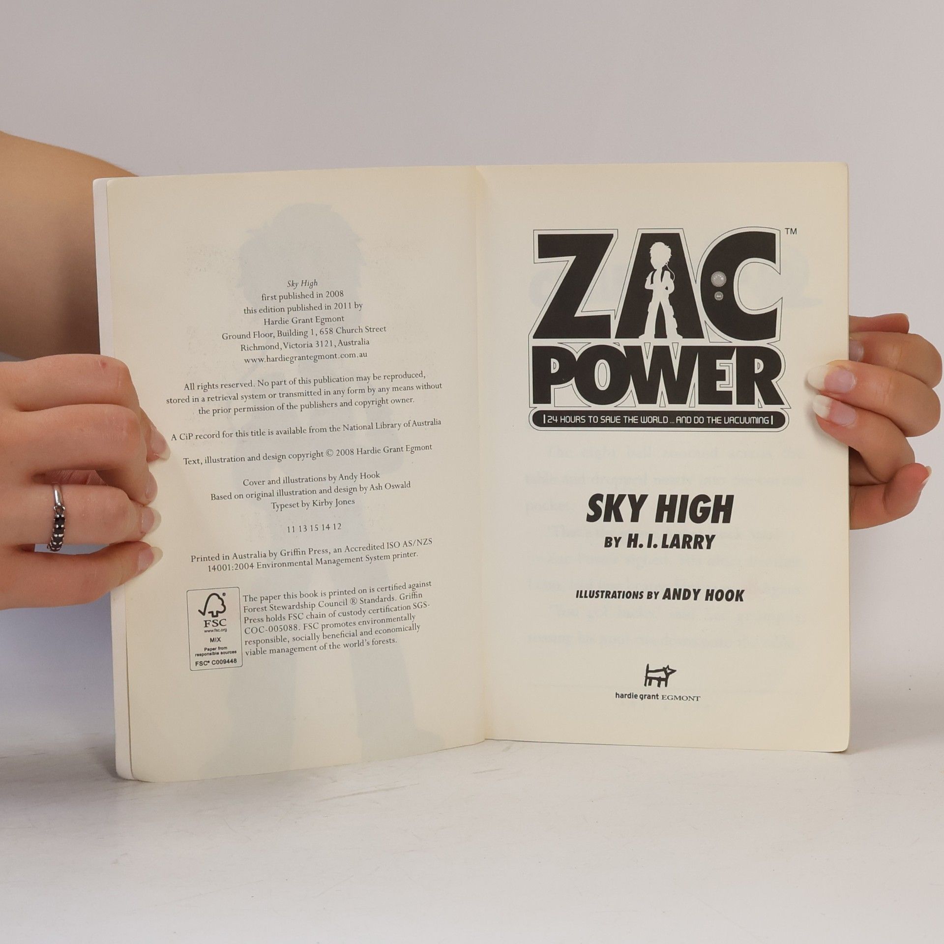 H. I. Larry Zac Power - 13: Sky High
