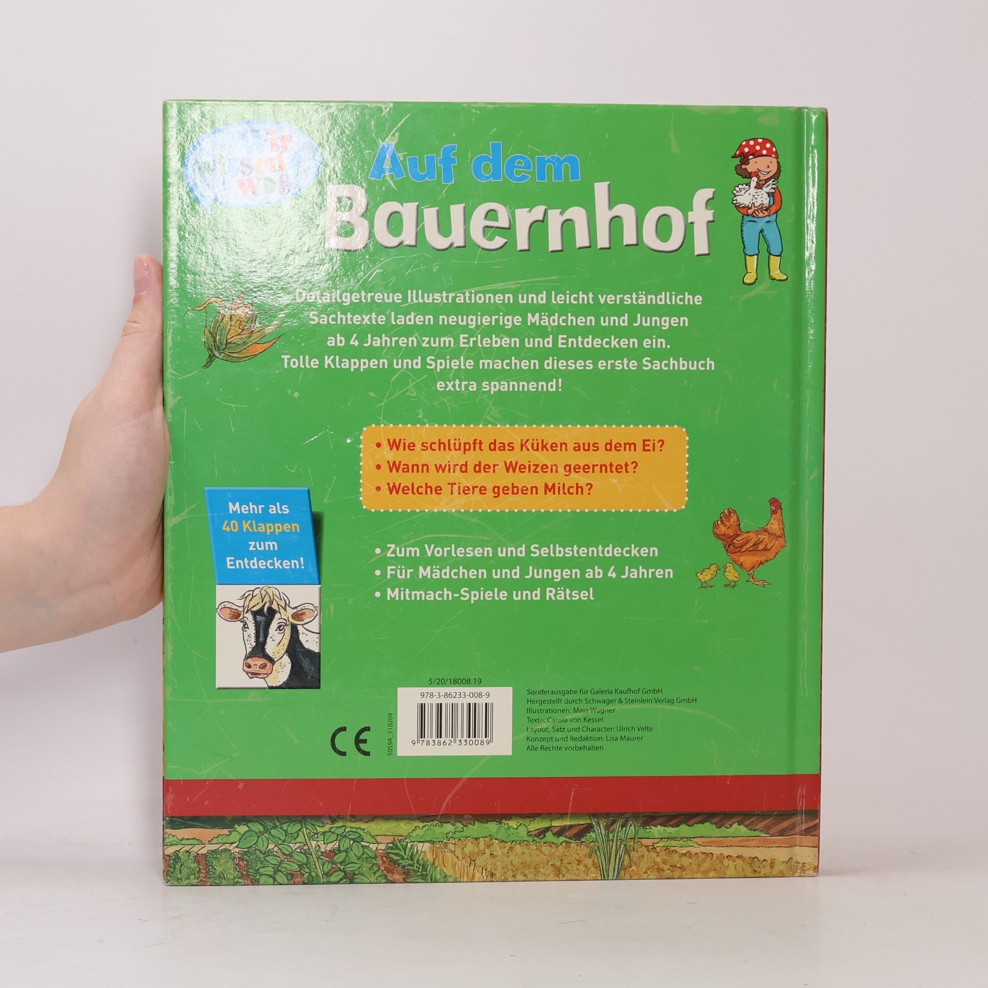 Carola von Kessel Richtig schlau! Auf dem Bauernhof