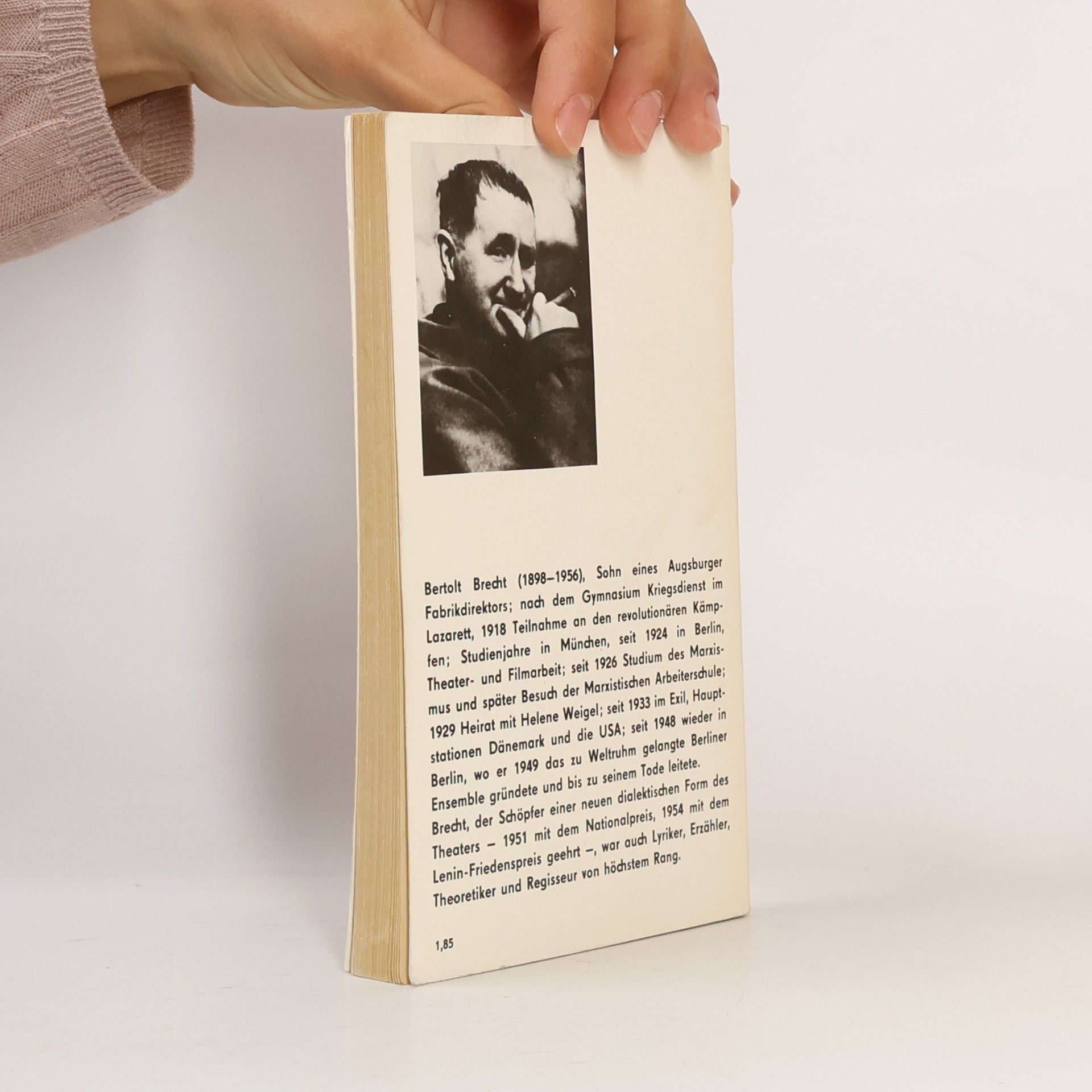 Bertolt Brecht Grüner Mond von Alabama