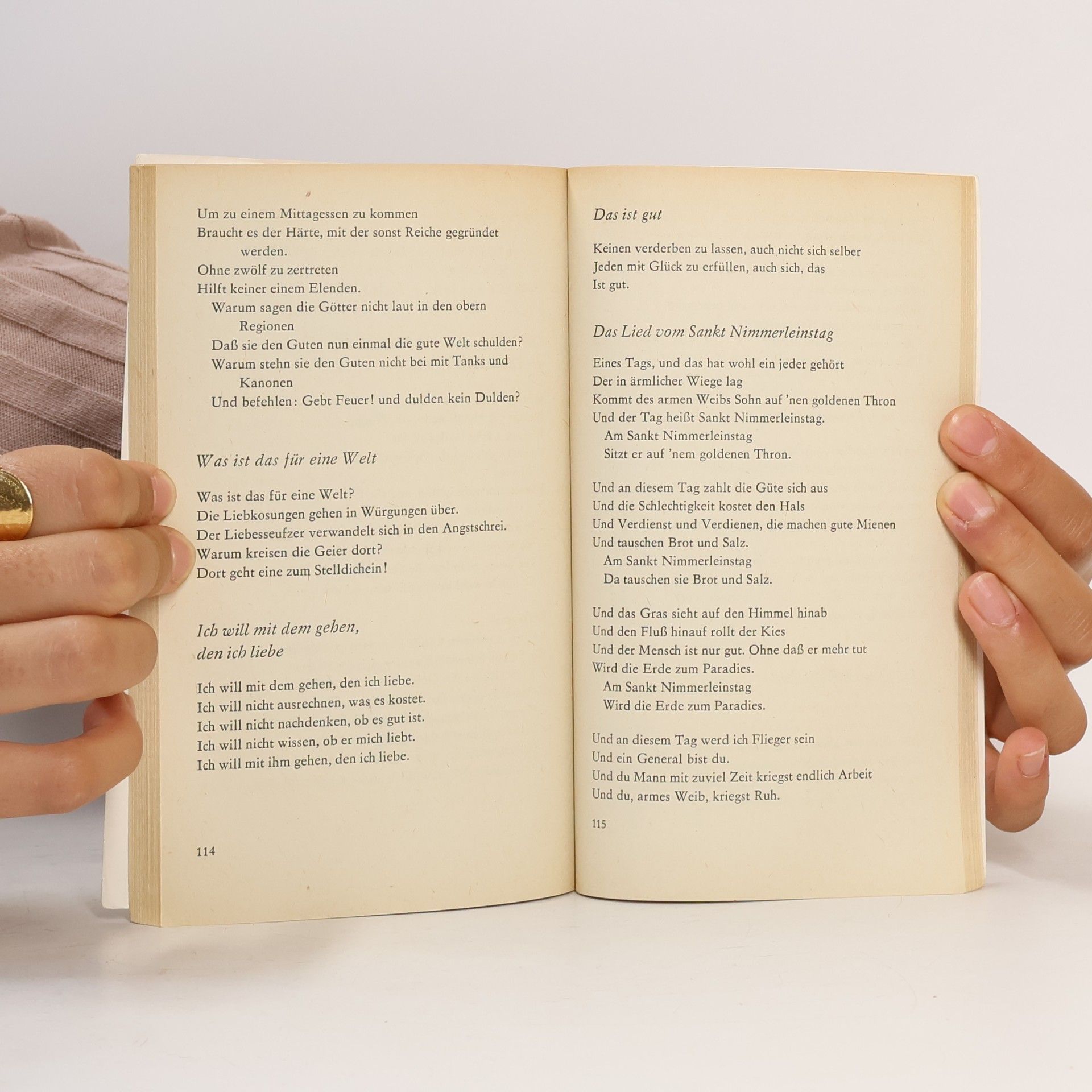 Bertolt Brecht Grüner Mond von Alabama