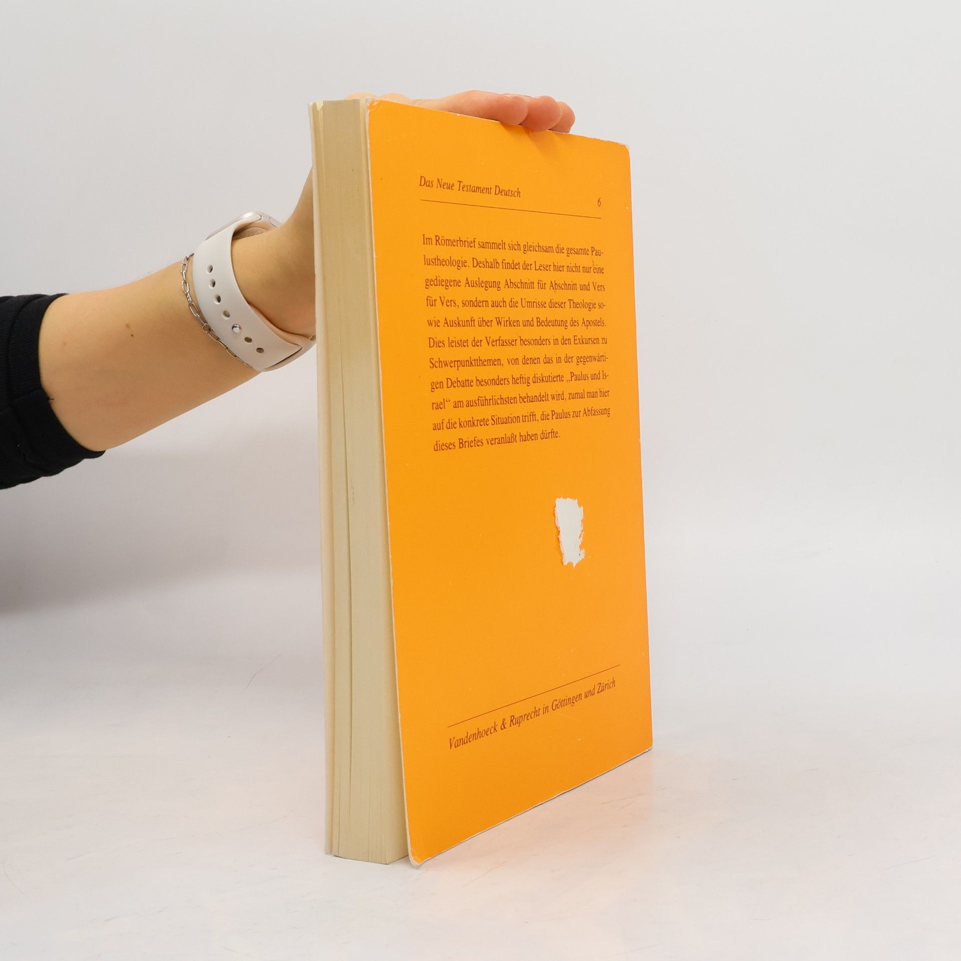 Peter Stuhlmacher Das Neue Testament 6. Der Brief an die Römer