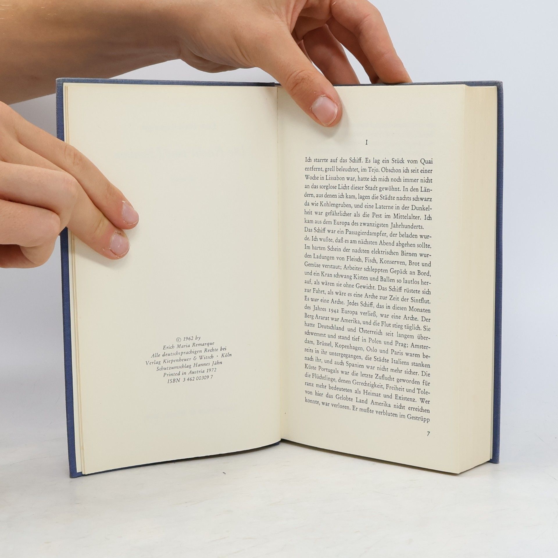 Erich Maria Remarque Die Nacht von Lissabon