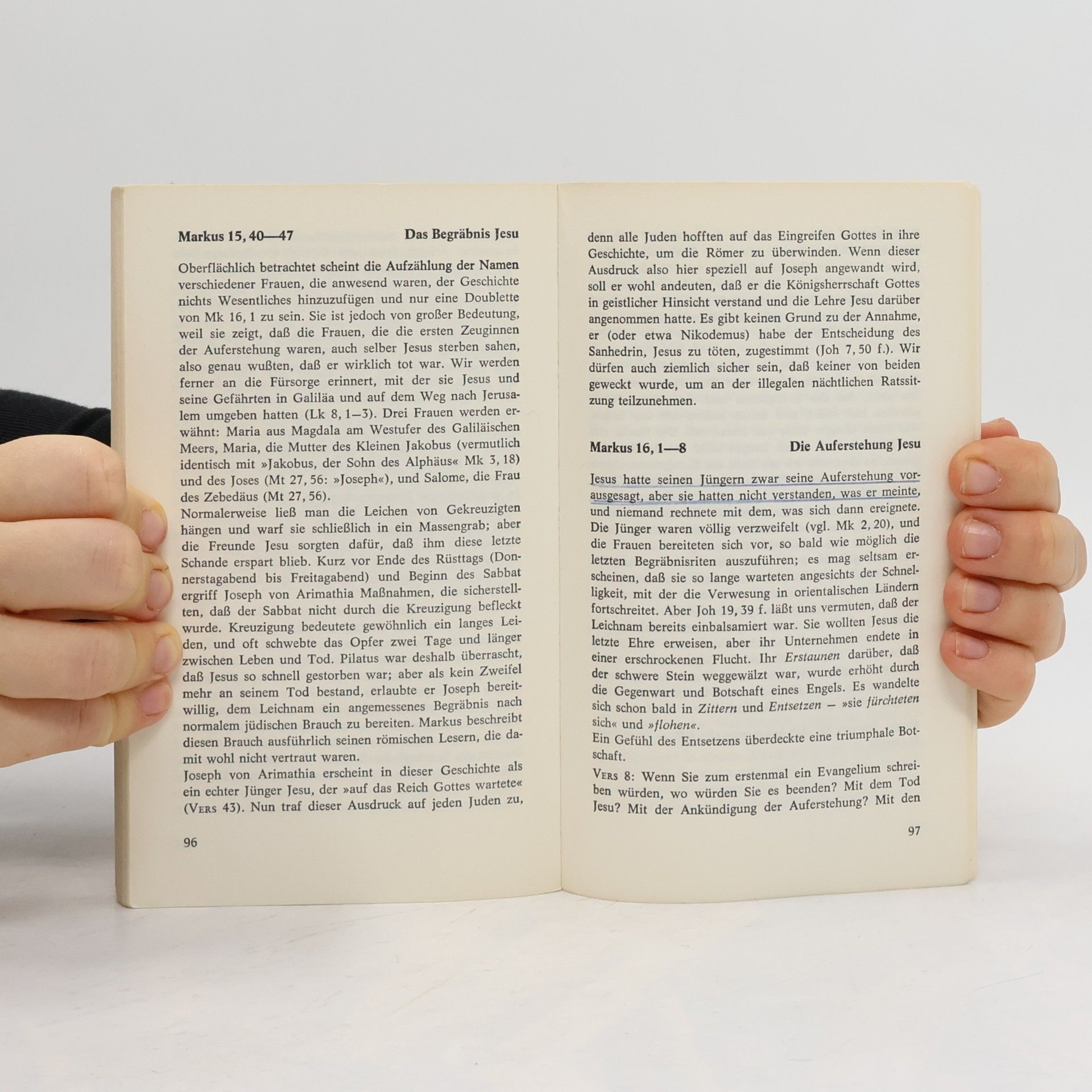 I.H. Marshall Das Markus - Evangelium. Kurzauslegung zum Neuen Testament.