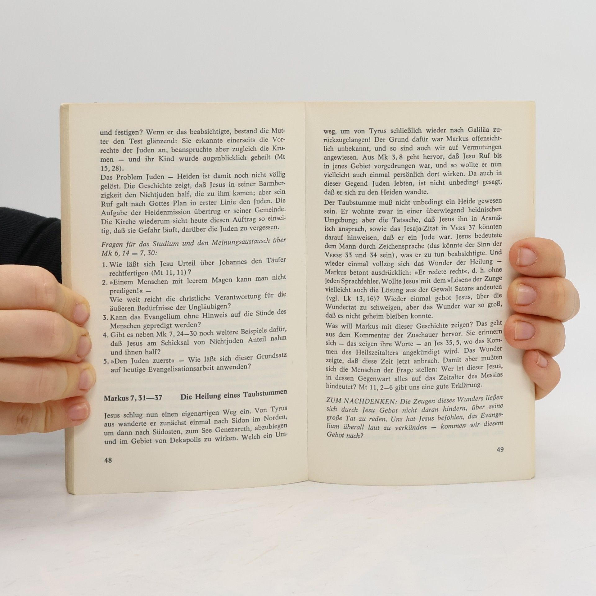 I.H. Marshall Das Markus - Evangelium. Kurzauslegung zum Neuen Testament.