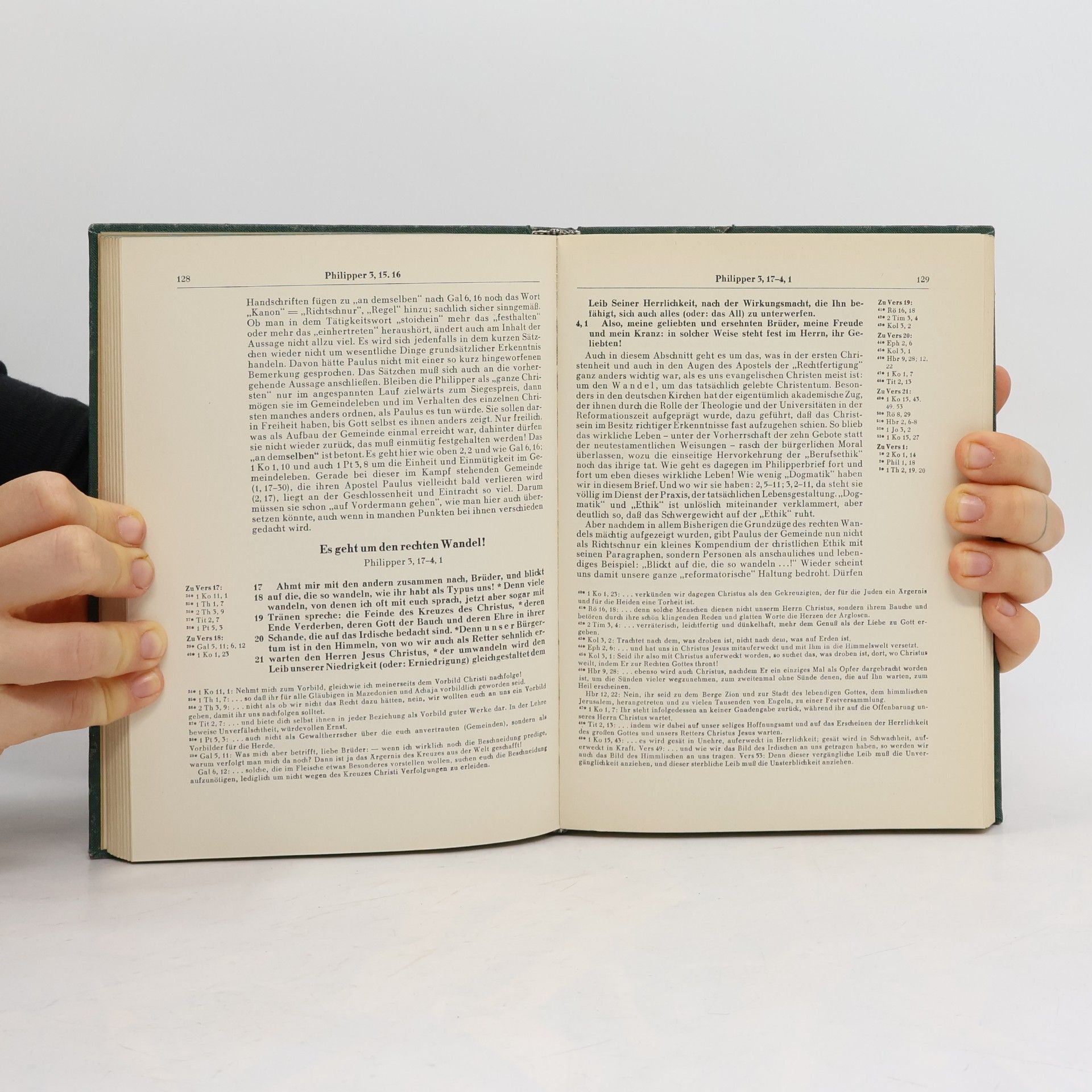 Werner de Boor Die Briefe des Paulus an die Philipper und an die Kolosser