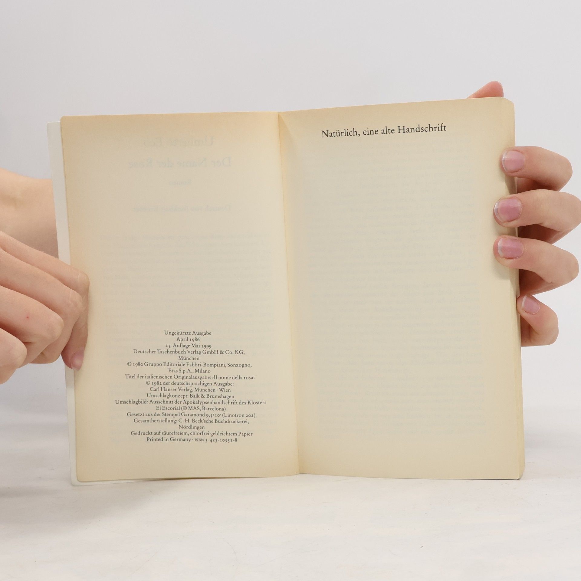 Umberto Eco Der Name der Rose