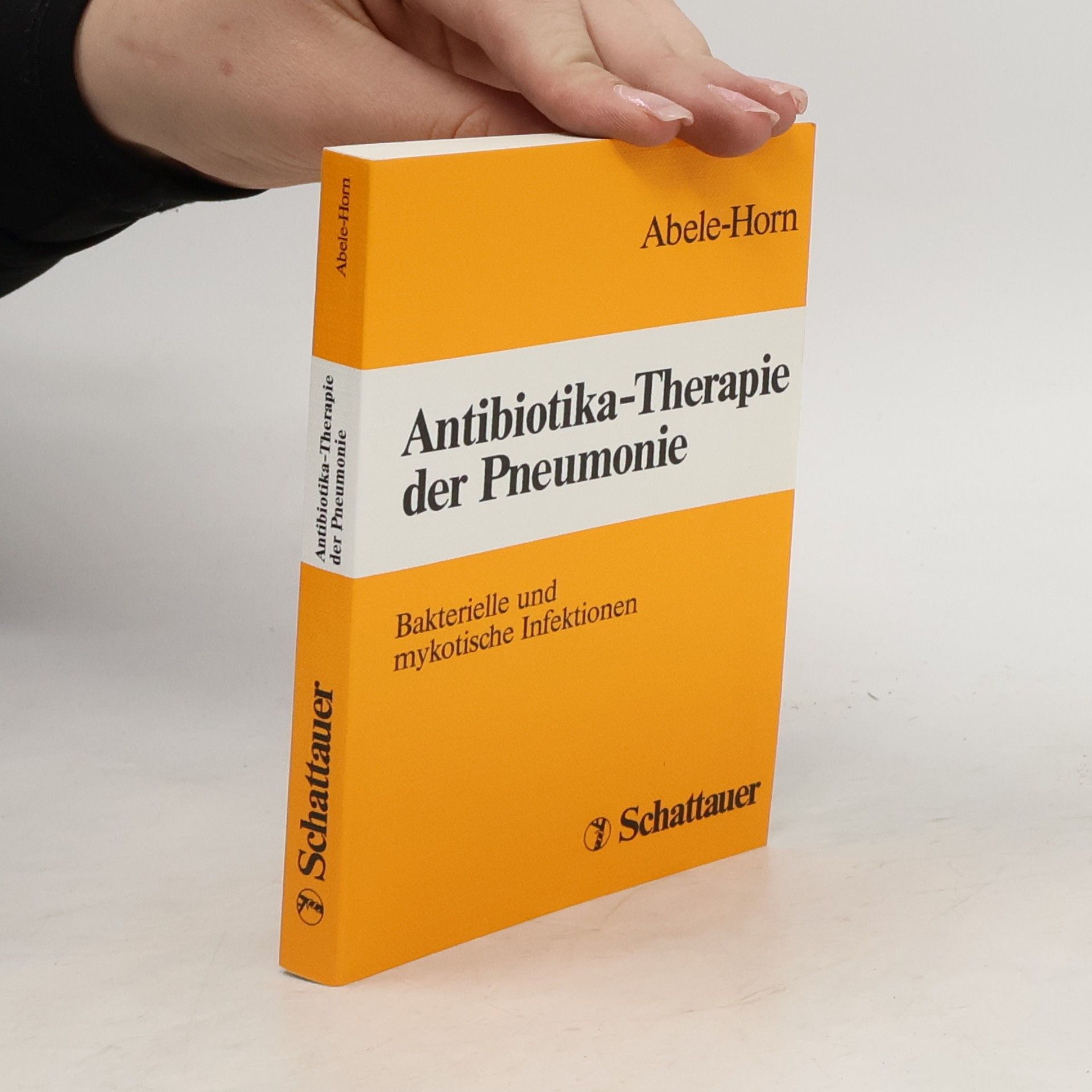 Marianne Abele Horn Antibiotika-Therapie der Pneumonie