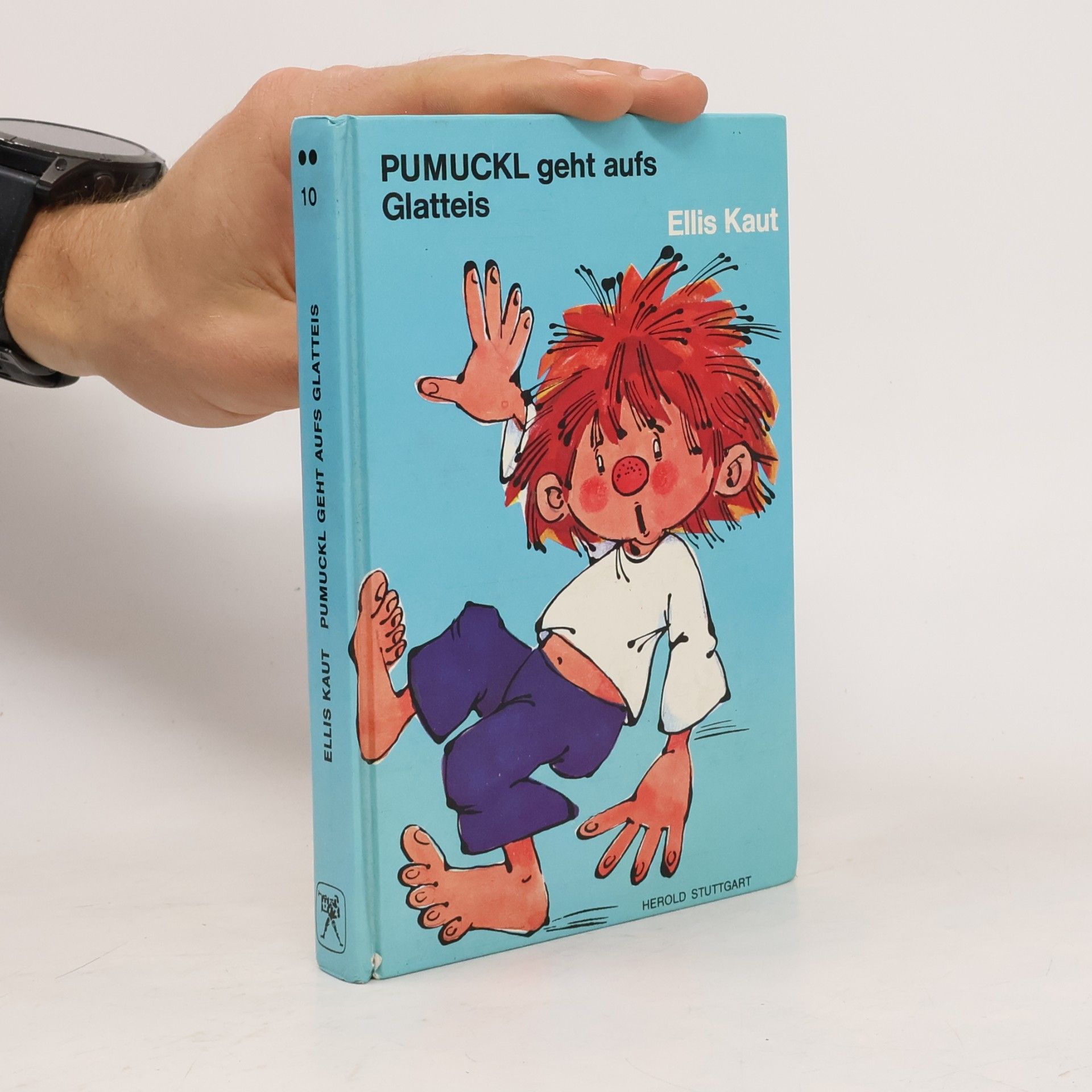 Pumuckl geht aufs Glatteis