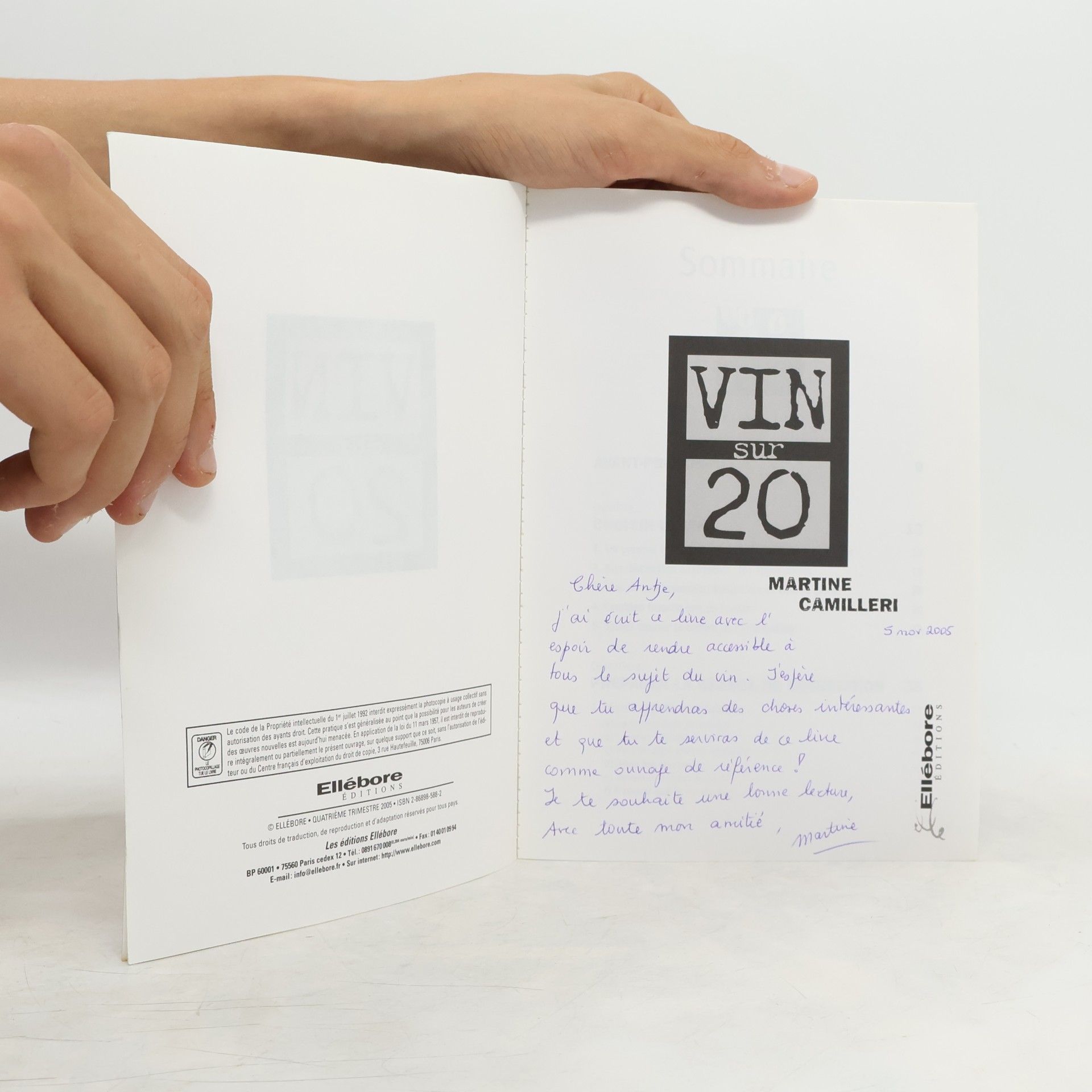 Martine Camilleri Vin sur 20