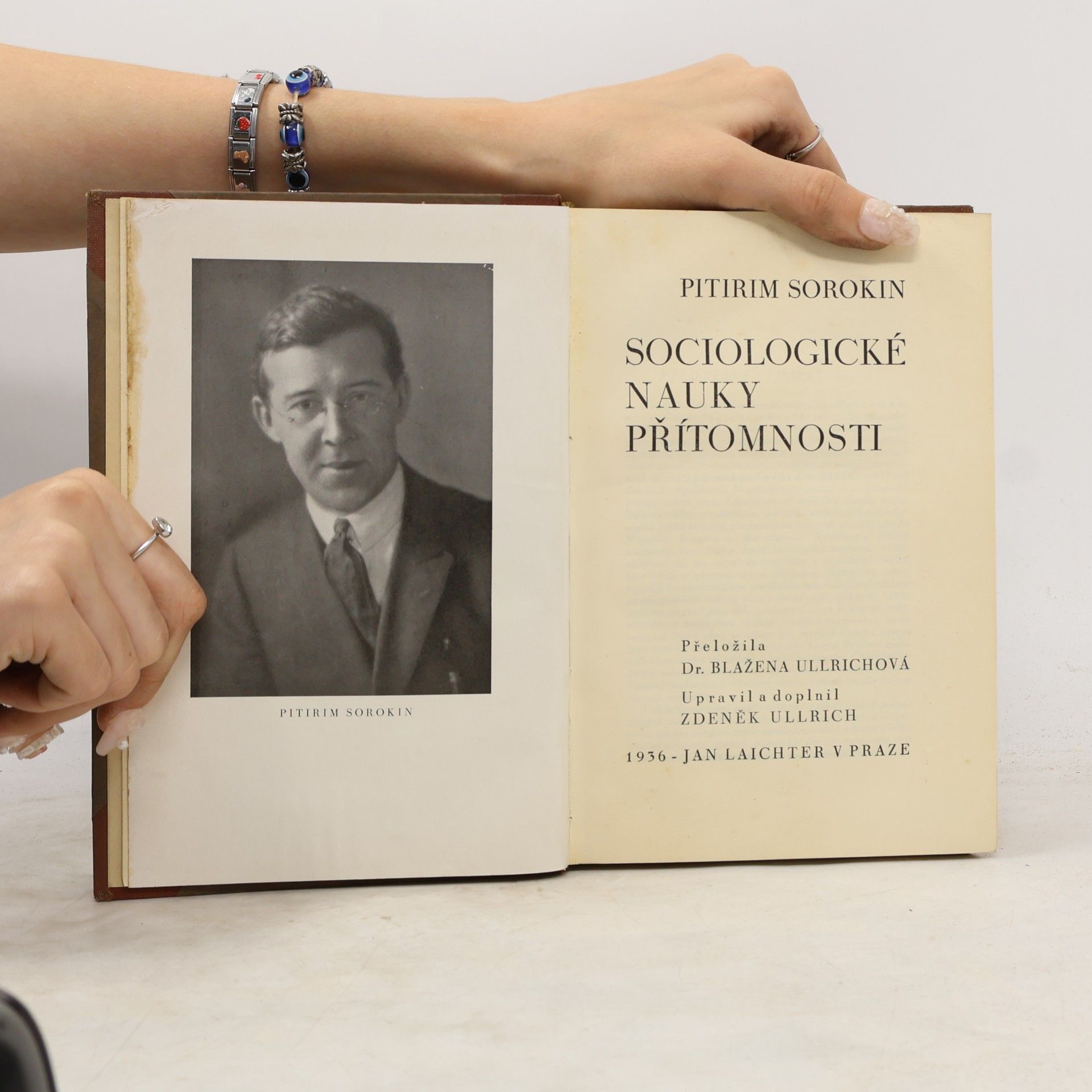 Sorokin Pitirim Sociologické nauky přítomnosti
