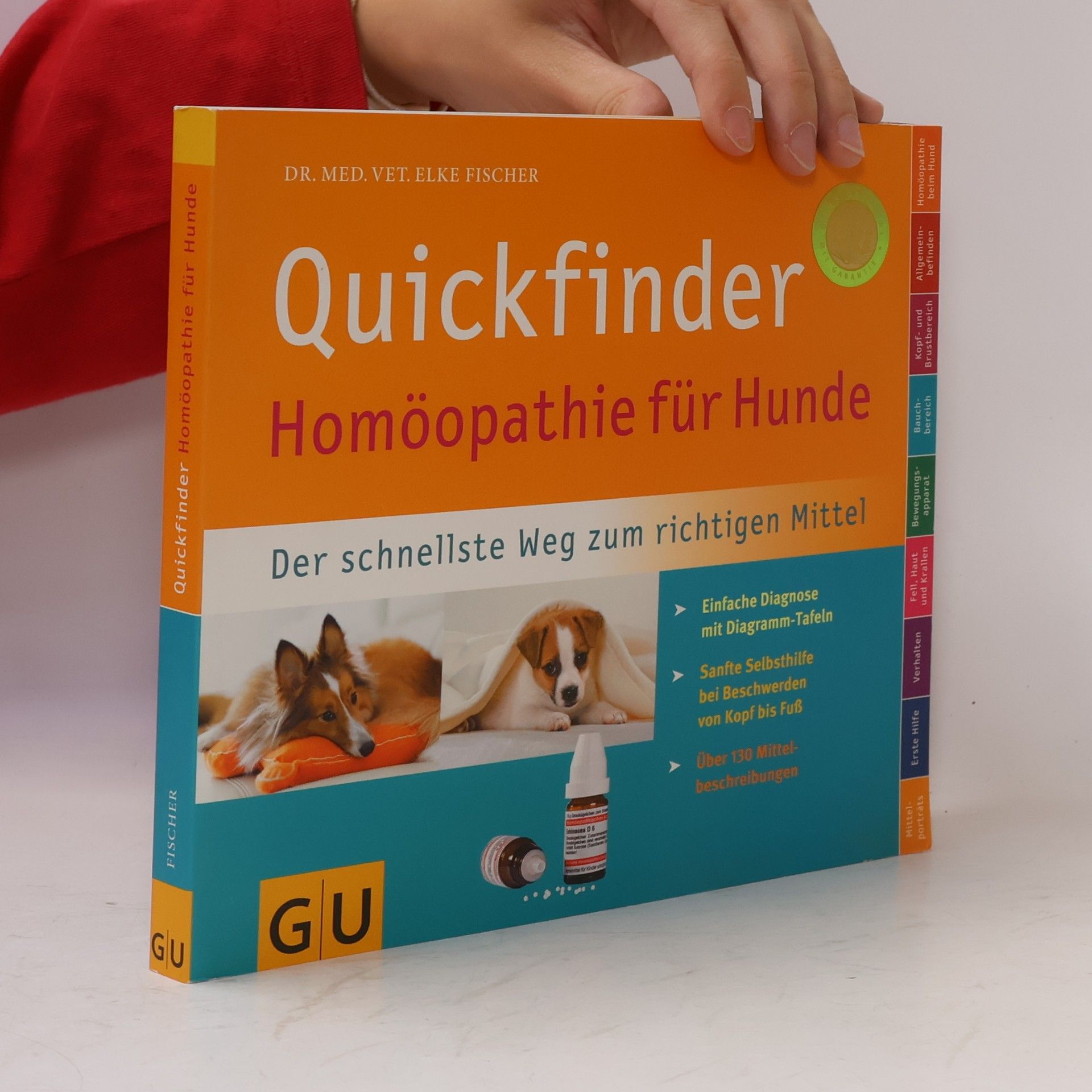 Elke Fischer Quickfinder Homöopathie für Hunde