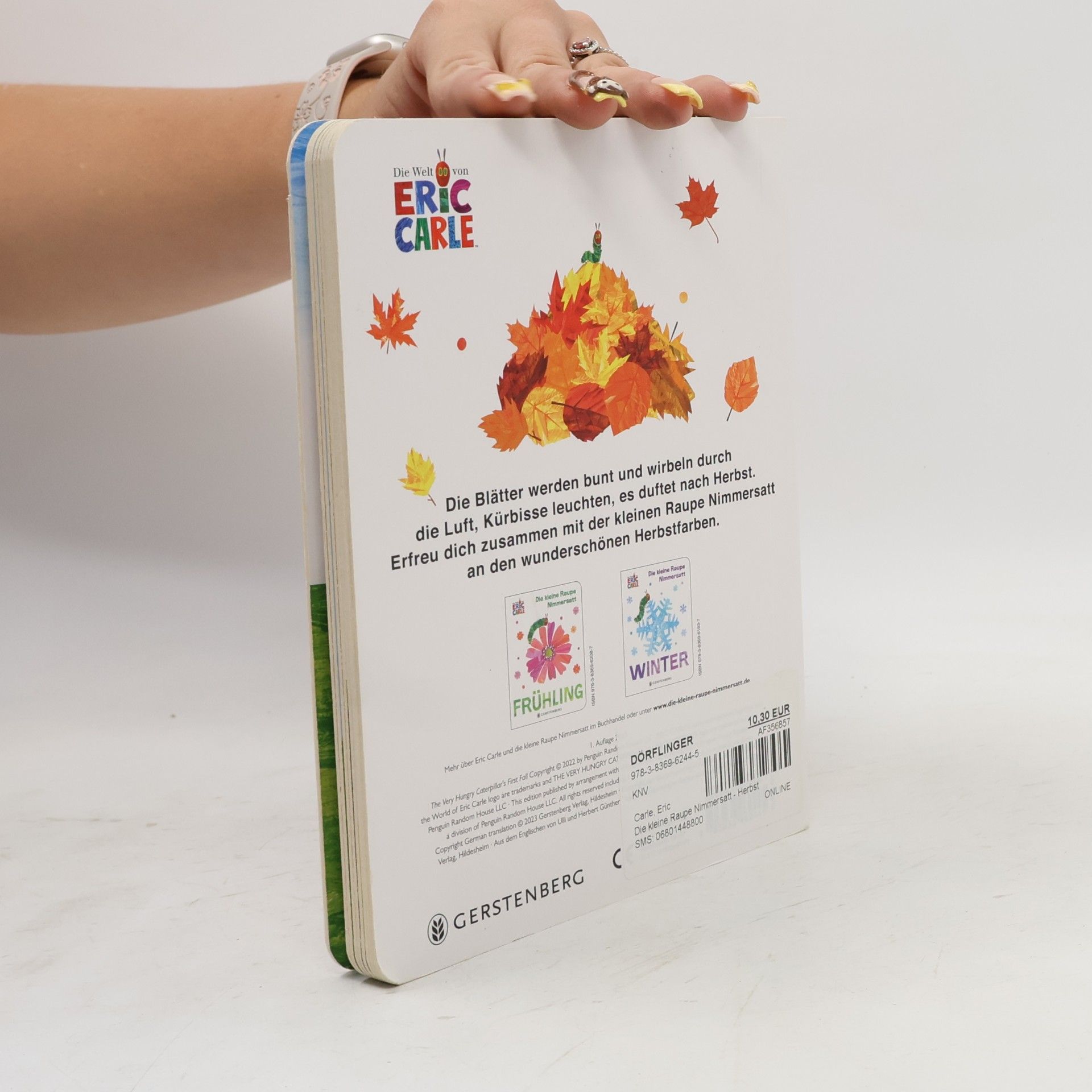 Eric Carle Die kleine Raupe Nimmersatt - Herbst