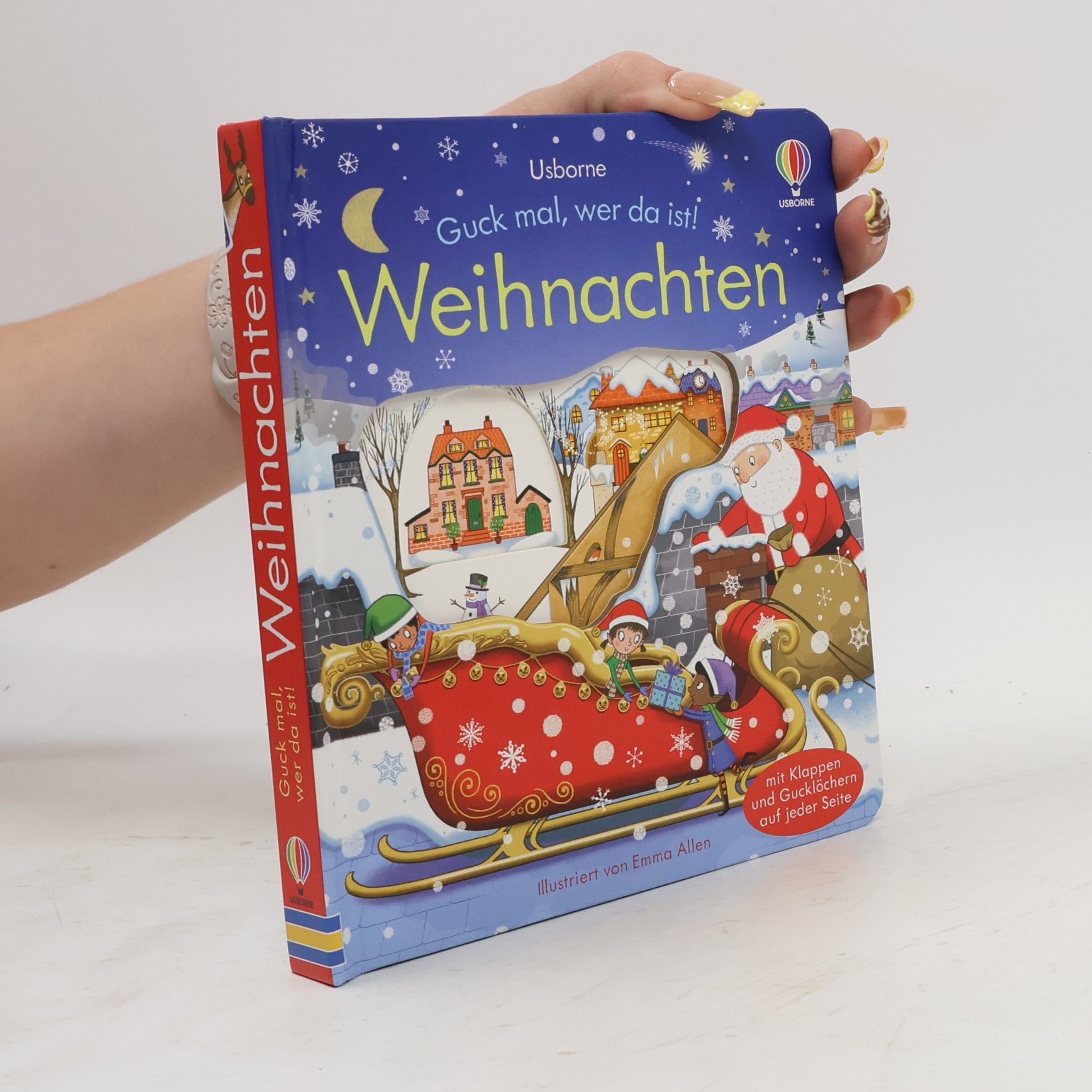 Anna Milbourne Guck mal, wer da ist! Weihnachten