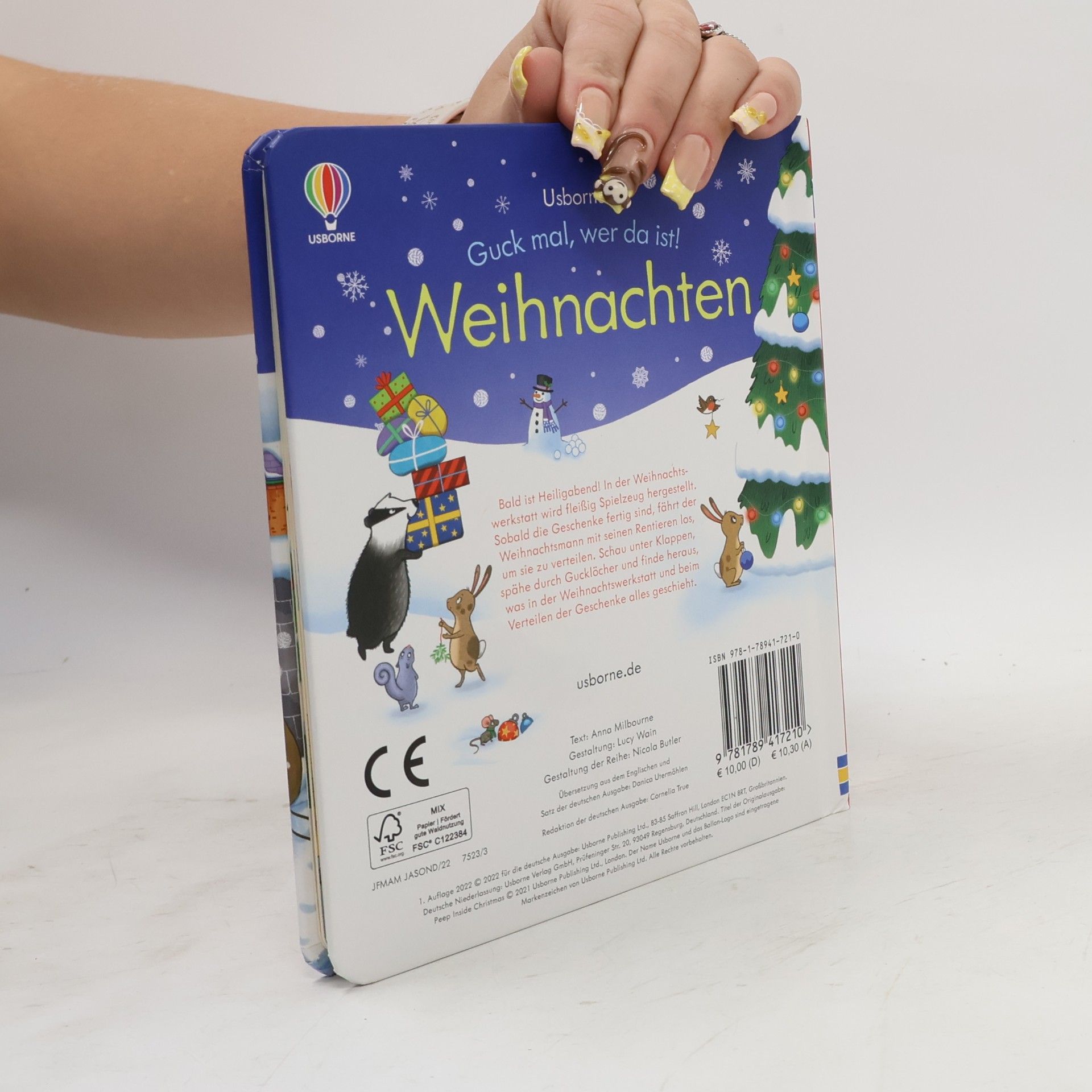 Anna Milbourne Guck mal, wer da ist! Weihnachten