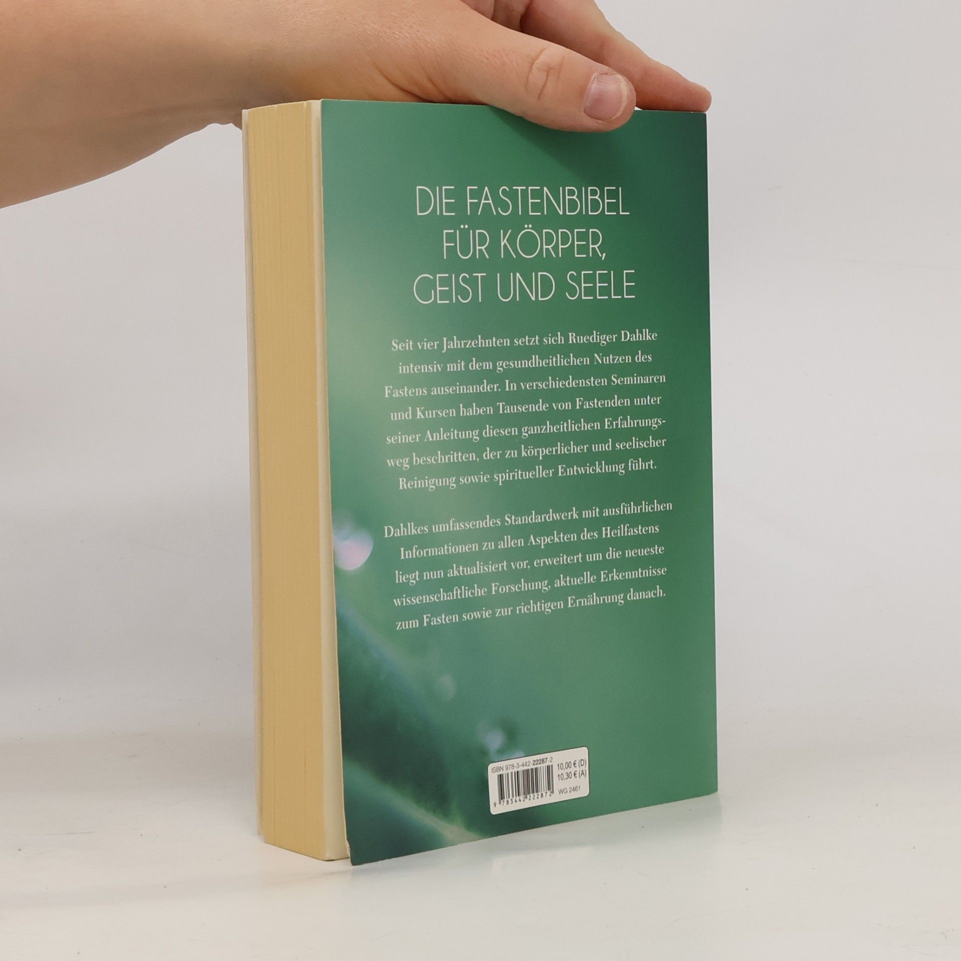 Ruediger Dahlke Das große Buch vom Fasten