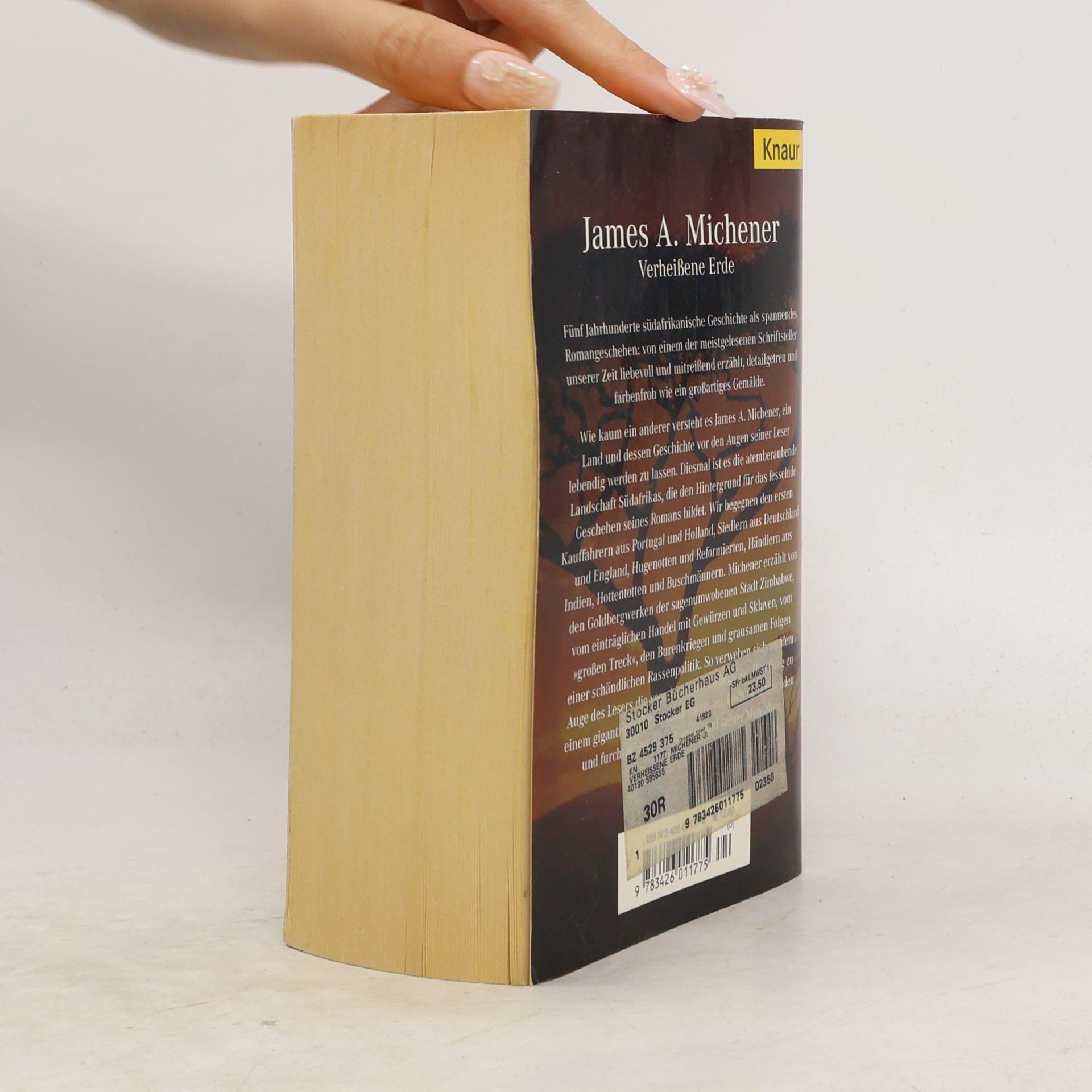 James A. Michener Verheißene Erde