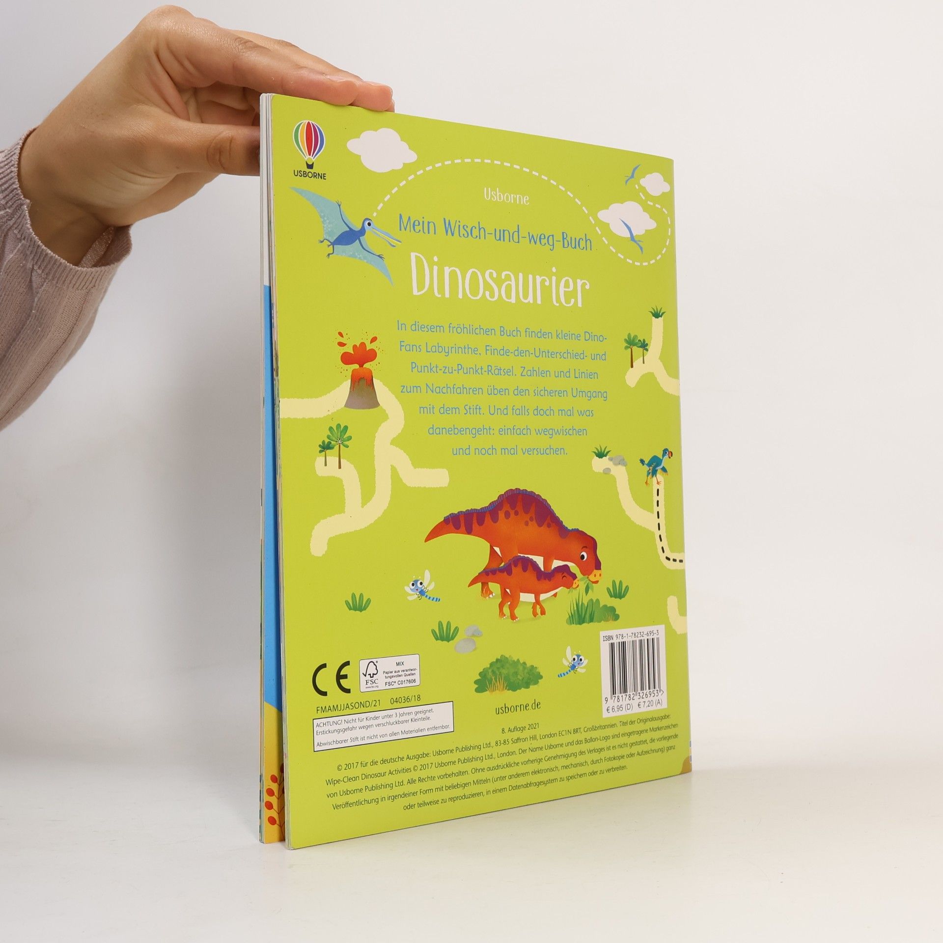 Kirsteen Robson Mein Wisch-und-weg-Buch. Dinosaurier