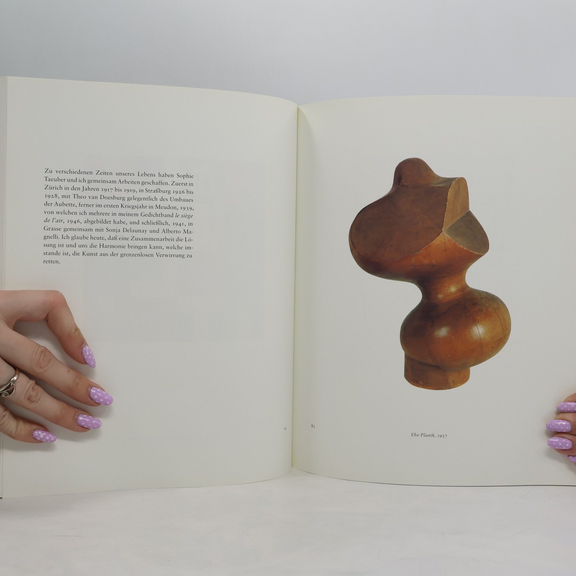 Walburga Krupp Sophie Taeuber-Arp, Hans Arp