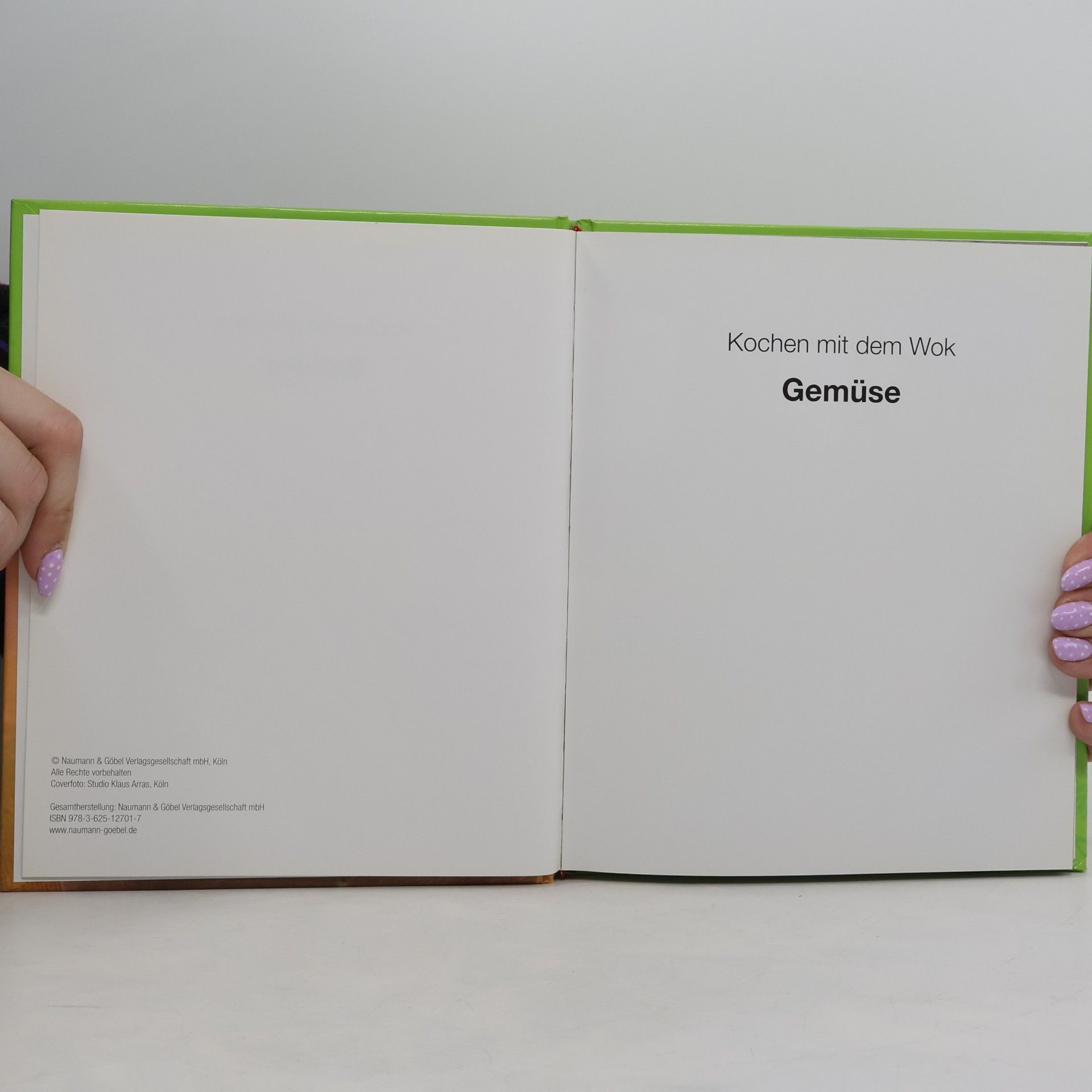 Kochen mit dem Wok Gemüse