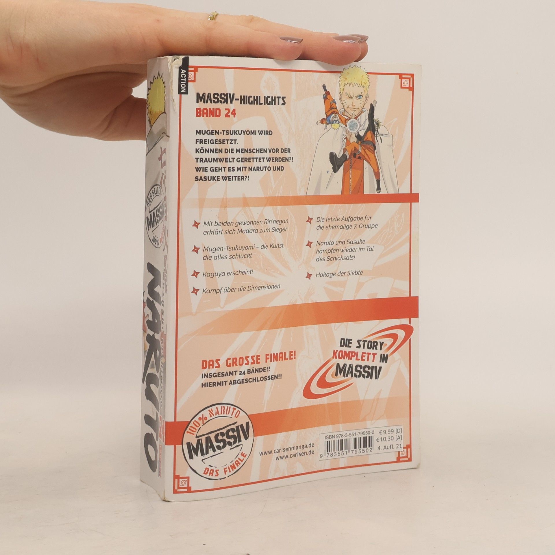 Masaši Kišimoto NARUTO Massiv 24