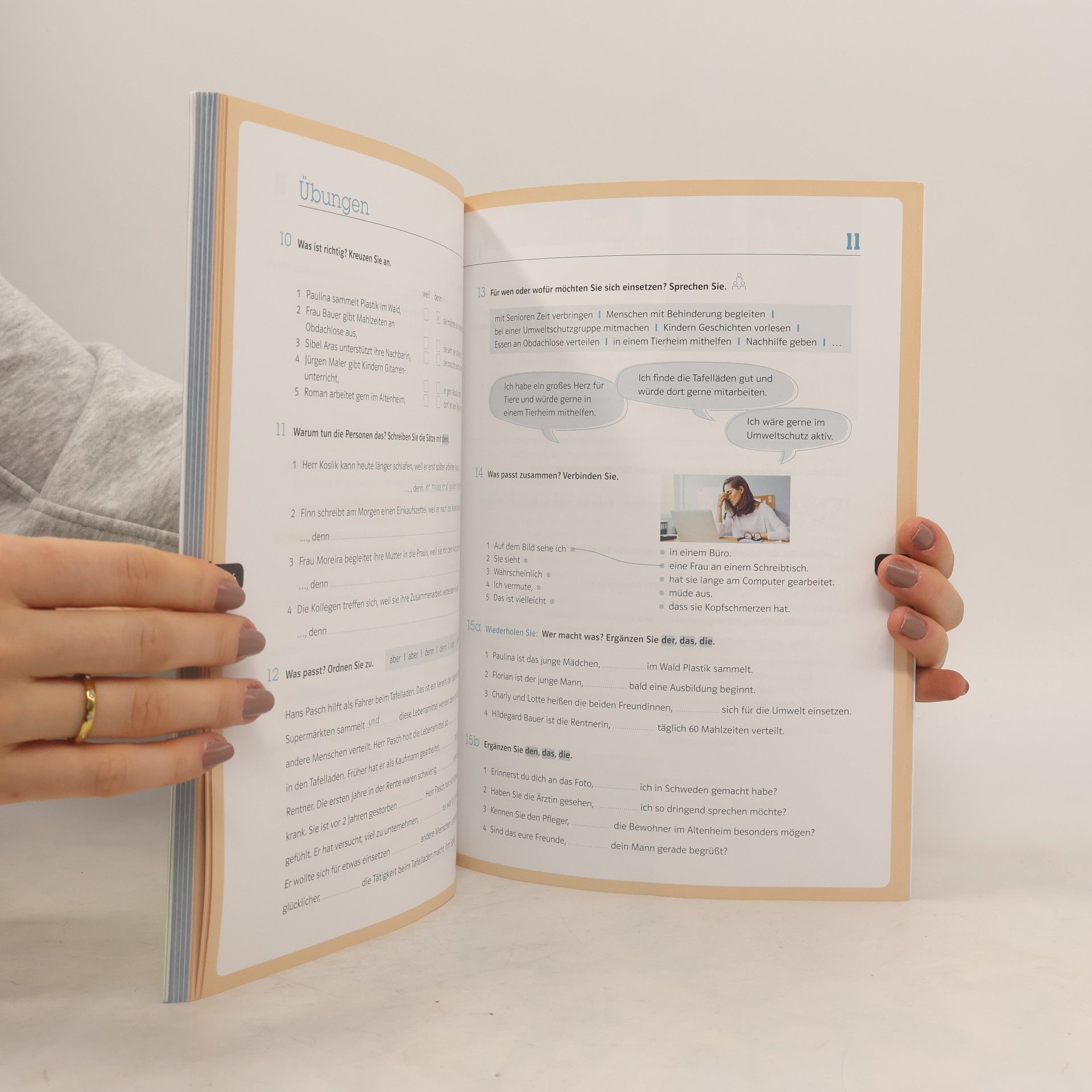 Susanne Anane B1.2: Hier! Deutsch für die Integration - Kurs- und Übungsbuch mit Audios und Videos