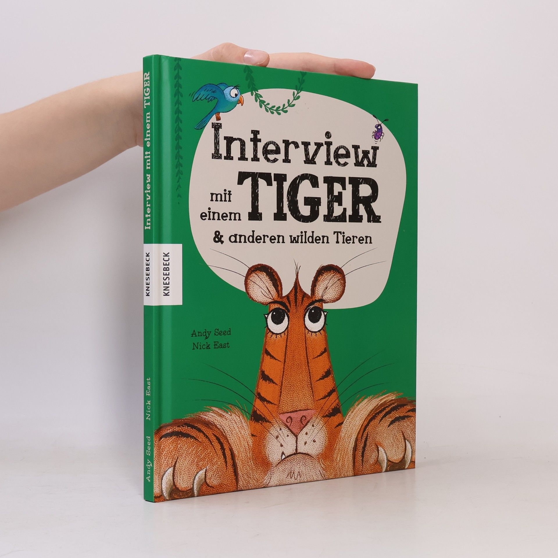 Andy Seed Interview mit einem Tiger