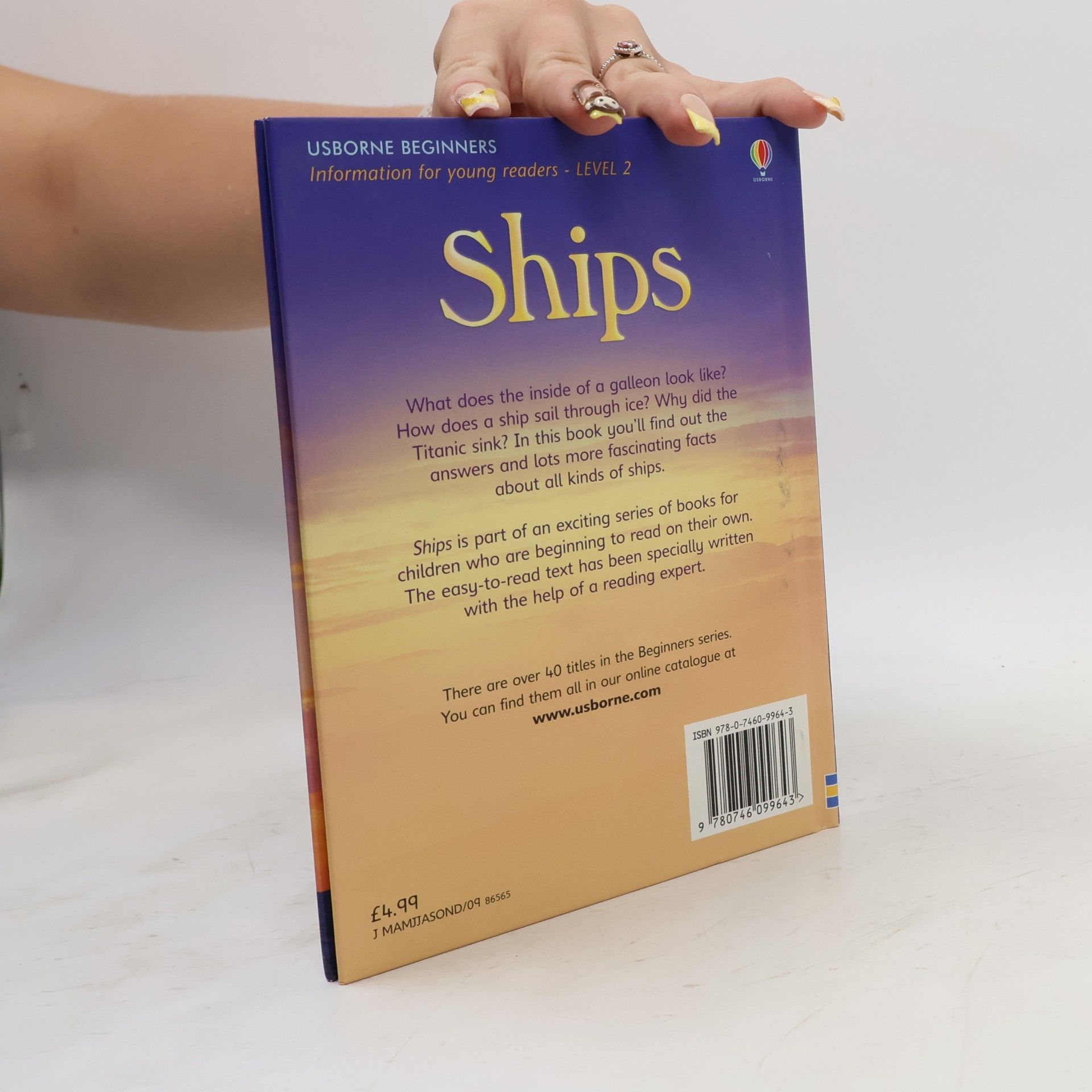 Emily Bone Usborne Beginners: Ships