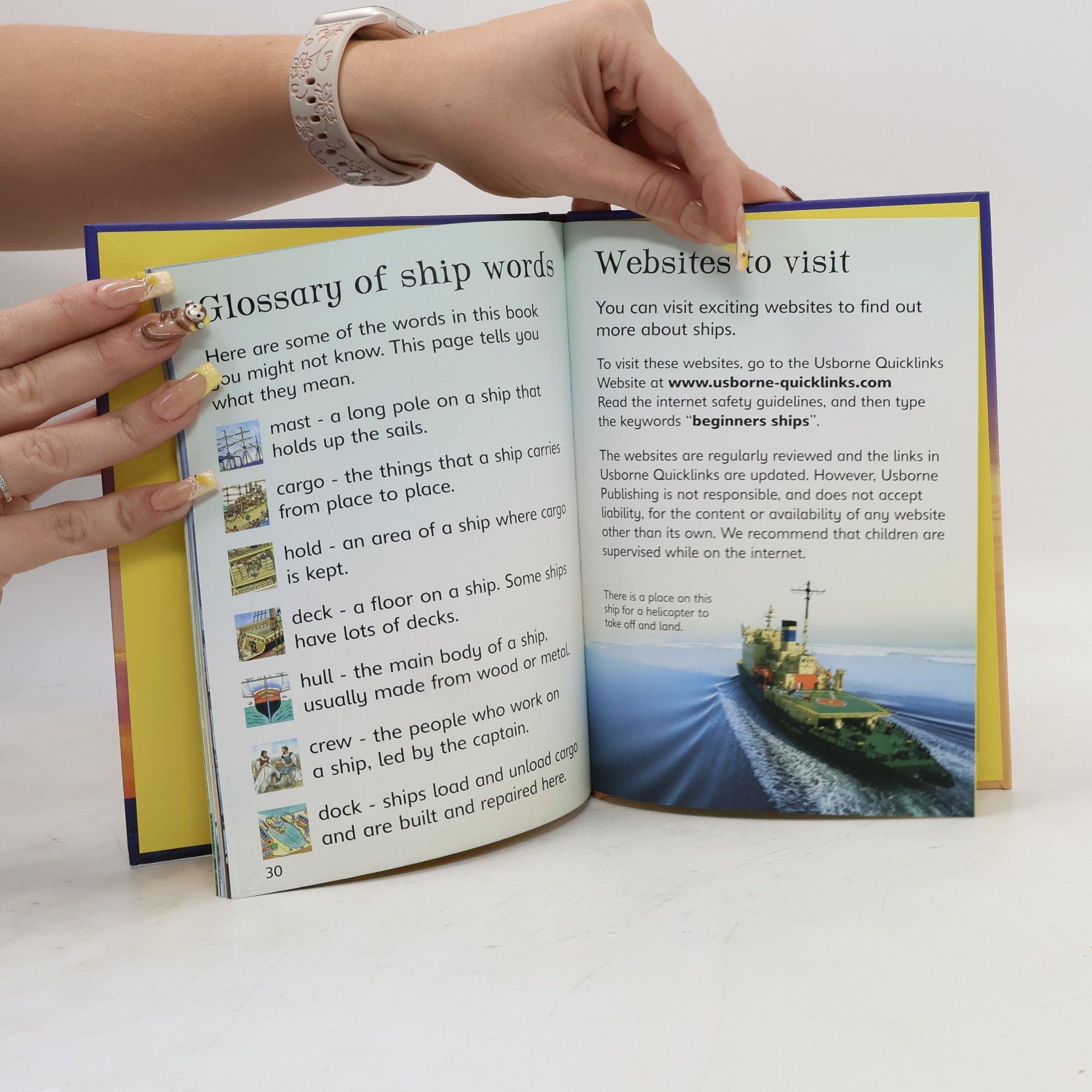 Emily Bone Usborne Beginners: Ships
