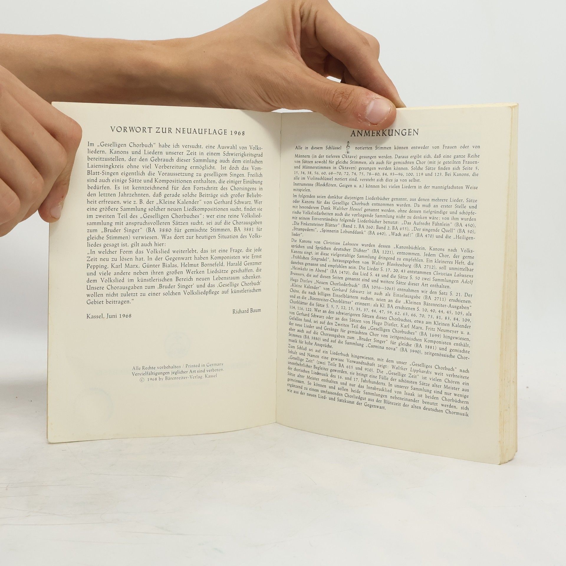 kolektiv Gefelliges Chorbuch