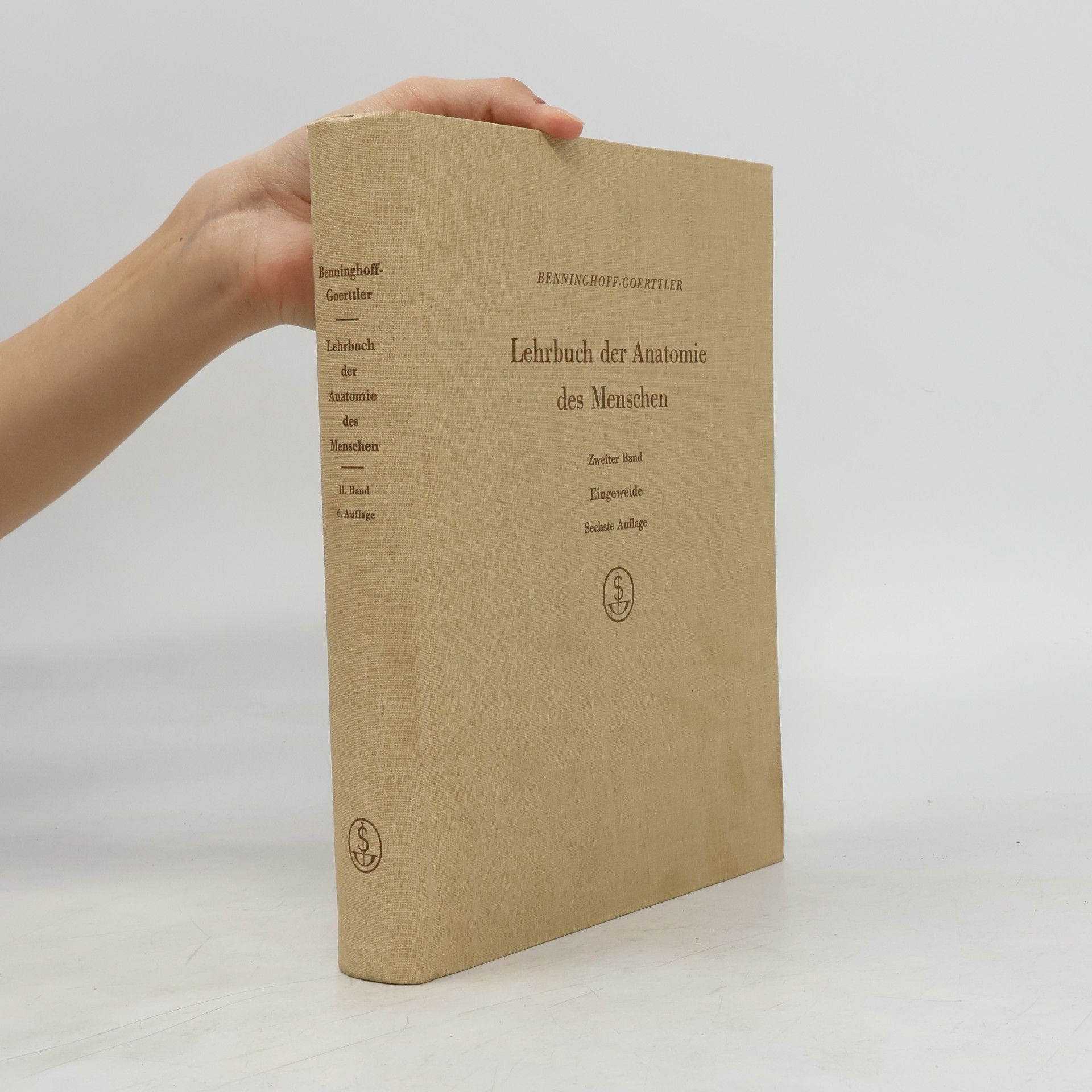 Autorenkollektiv Lehrbuch der Anatomie des Menschen 2/6