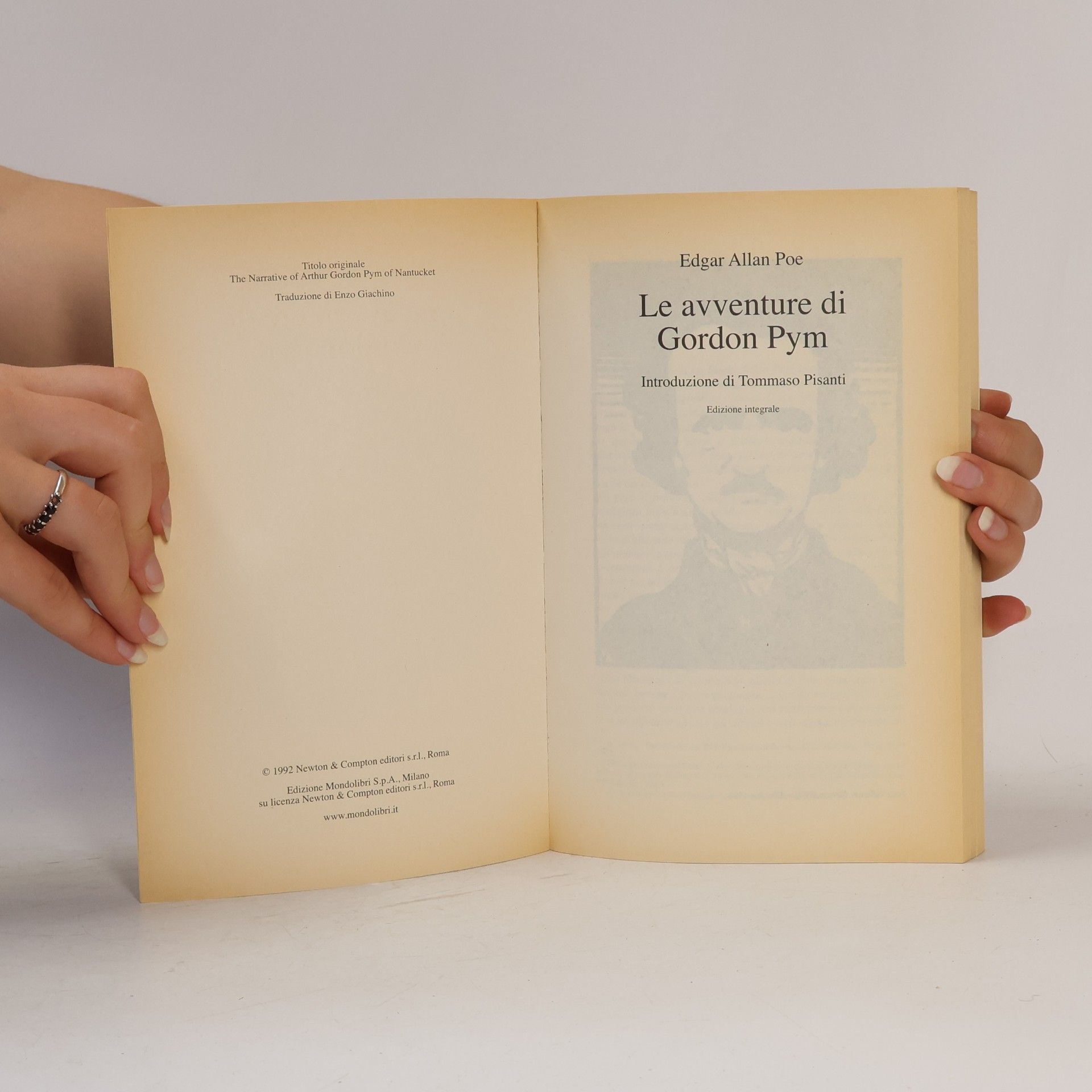 Edgar Allan Poe Le avventure di Gordon Pym