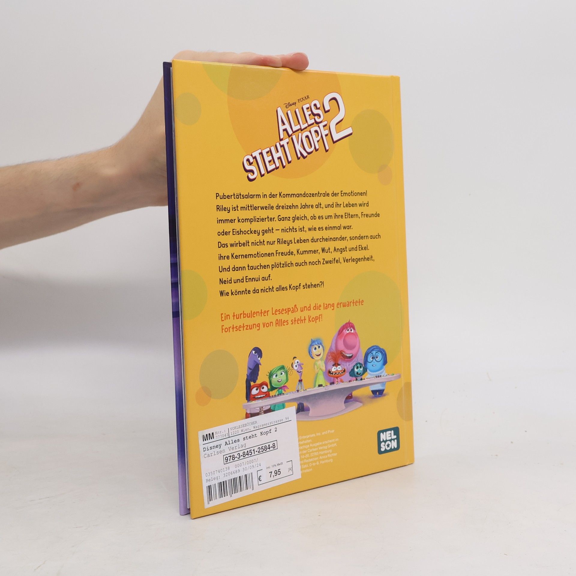 kolektiv Disney Filmbuch zum Vorlesen: Alles steht Kopf 2