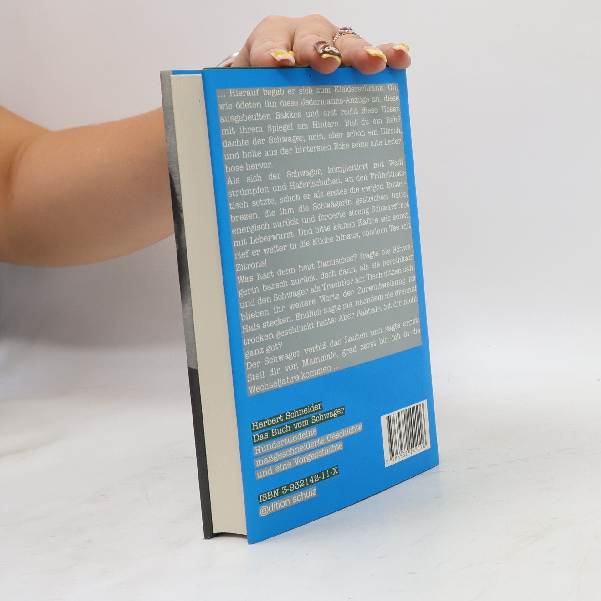 Jost-Herbert Schneider Das Buch vom Schwager