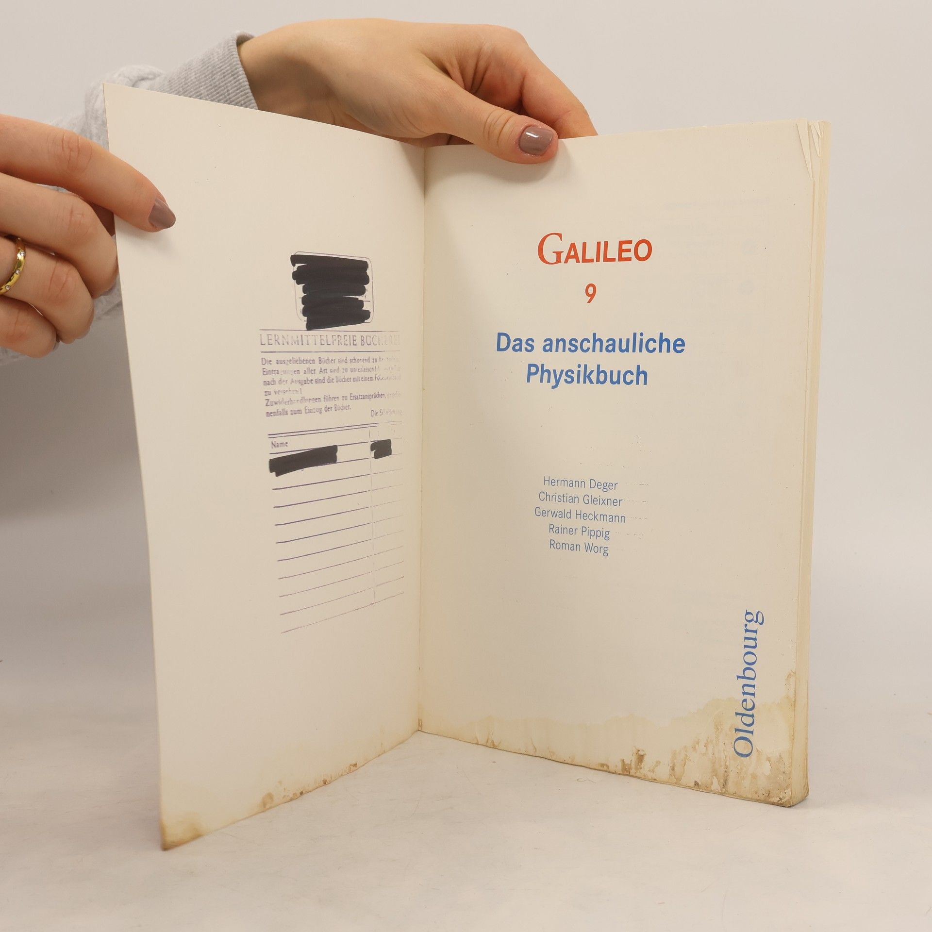 Hermann Deger Galileo 9. G8 Bayern