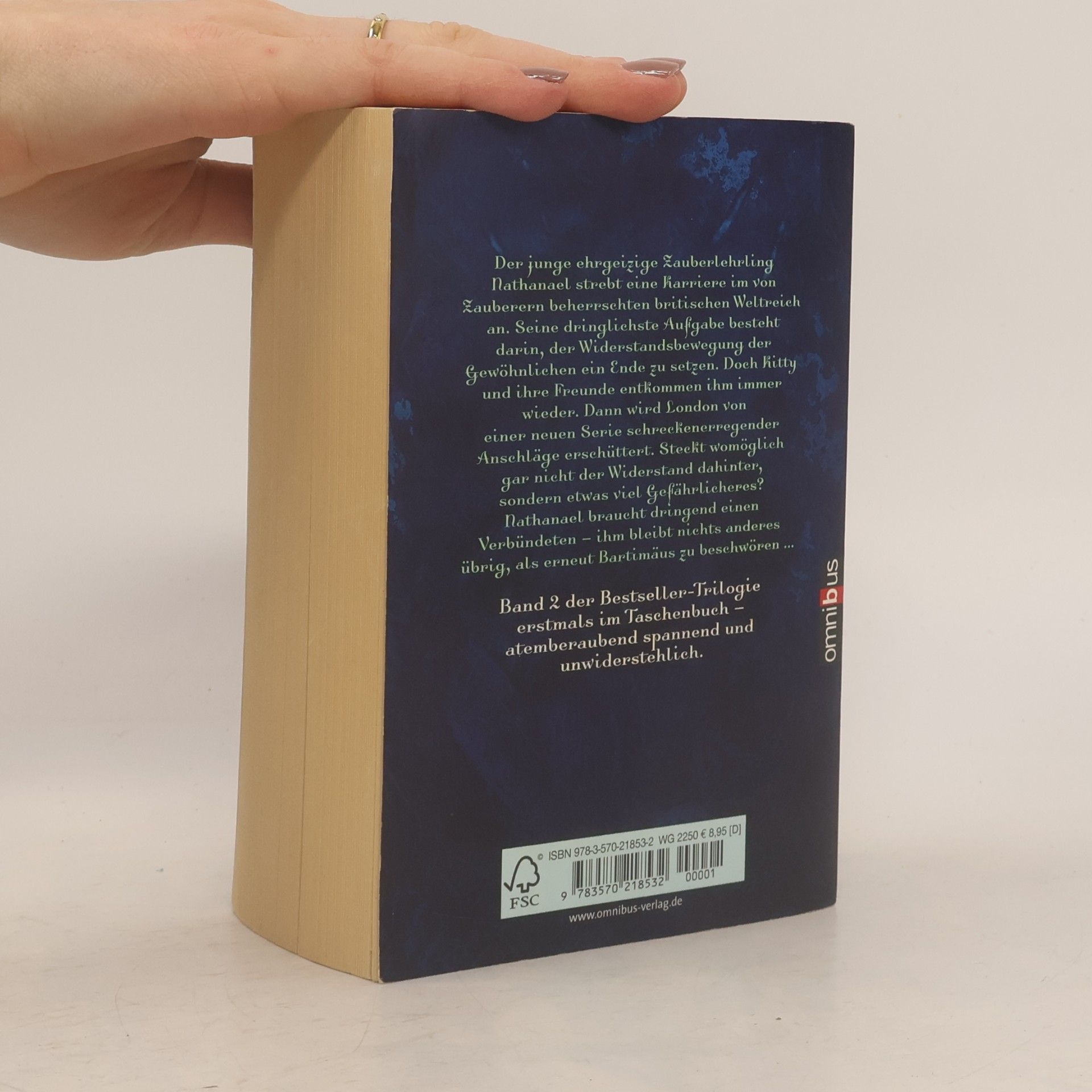 Jonathan Stroud Bartimäus. Das Auge des Golem