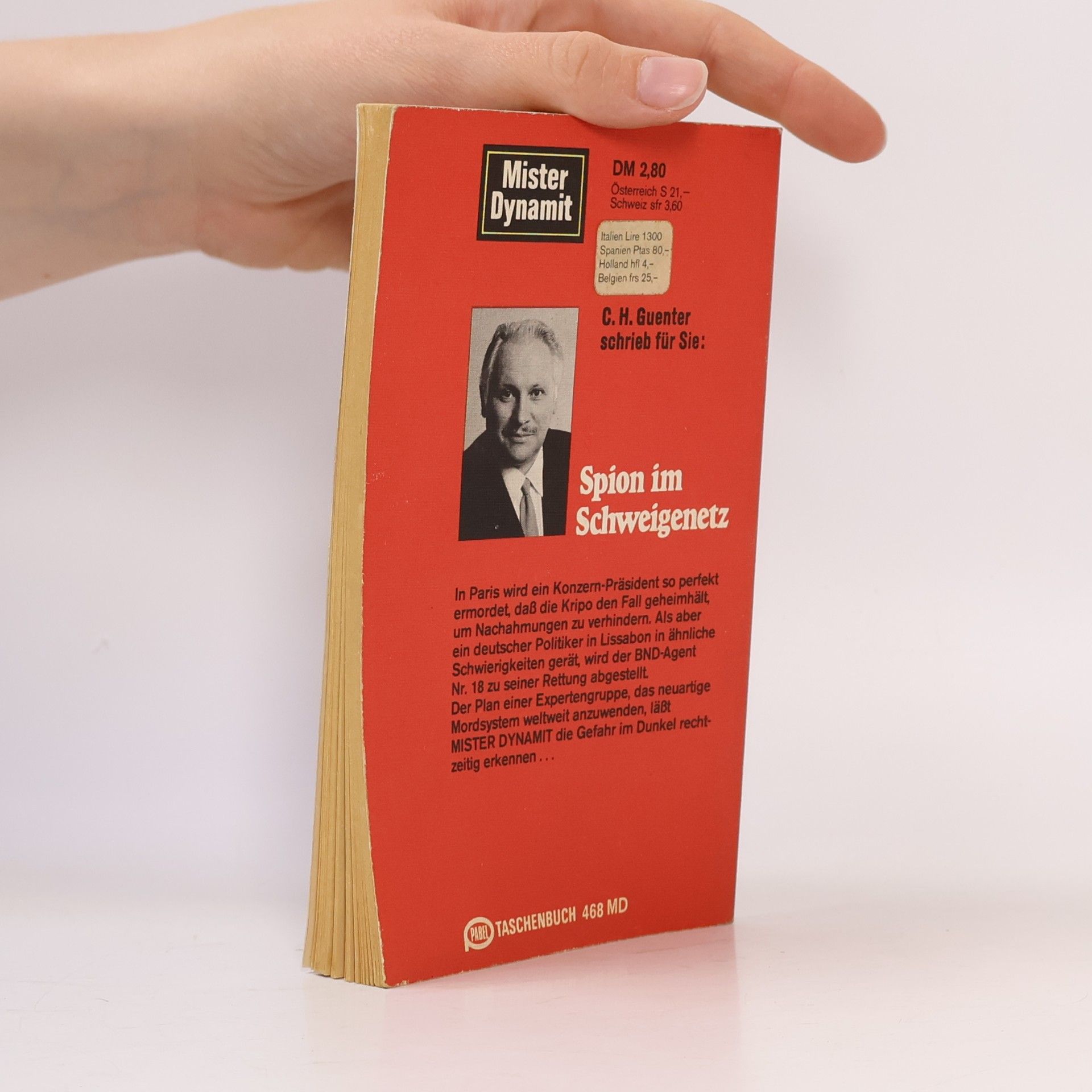 Karl-Heinz Günther Mister Dynamit. Spion im Schweigenetz