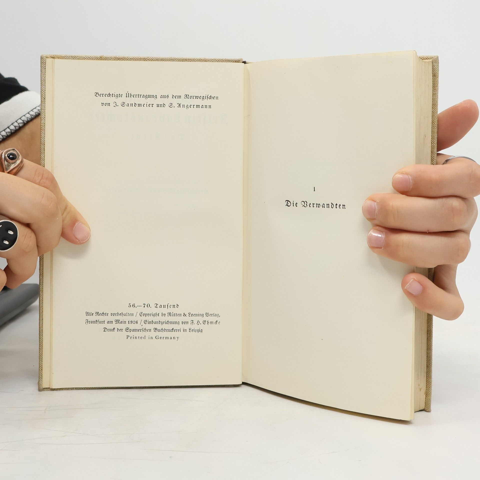 Sigrid Undset Kristin Lavranstochter. Das Kreuz